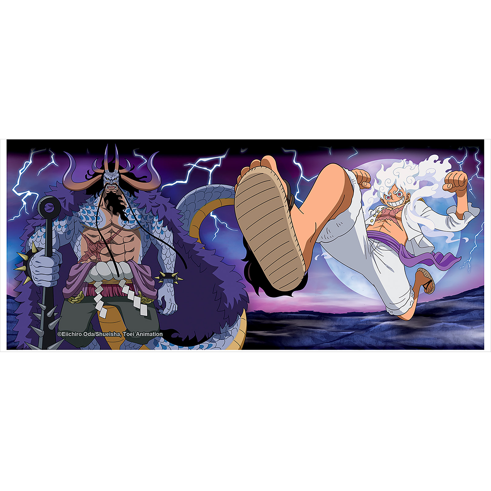 One Piece: Gear 5 - Monkey D. Luffy vs Kaido Tasse