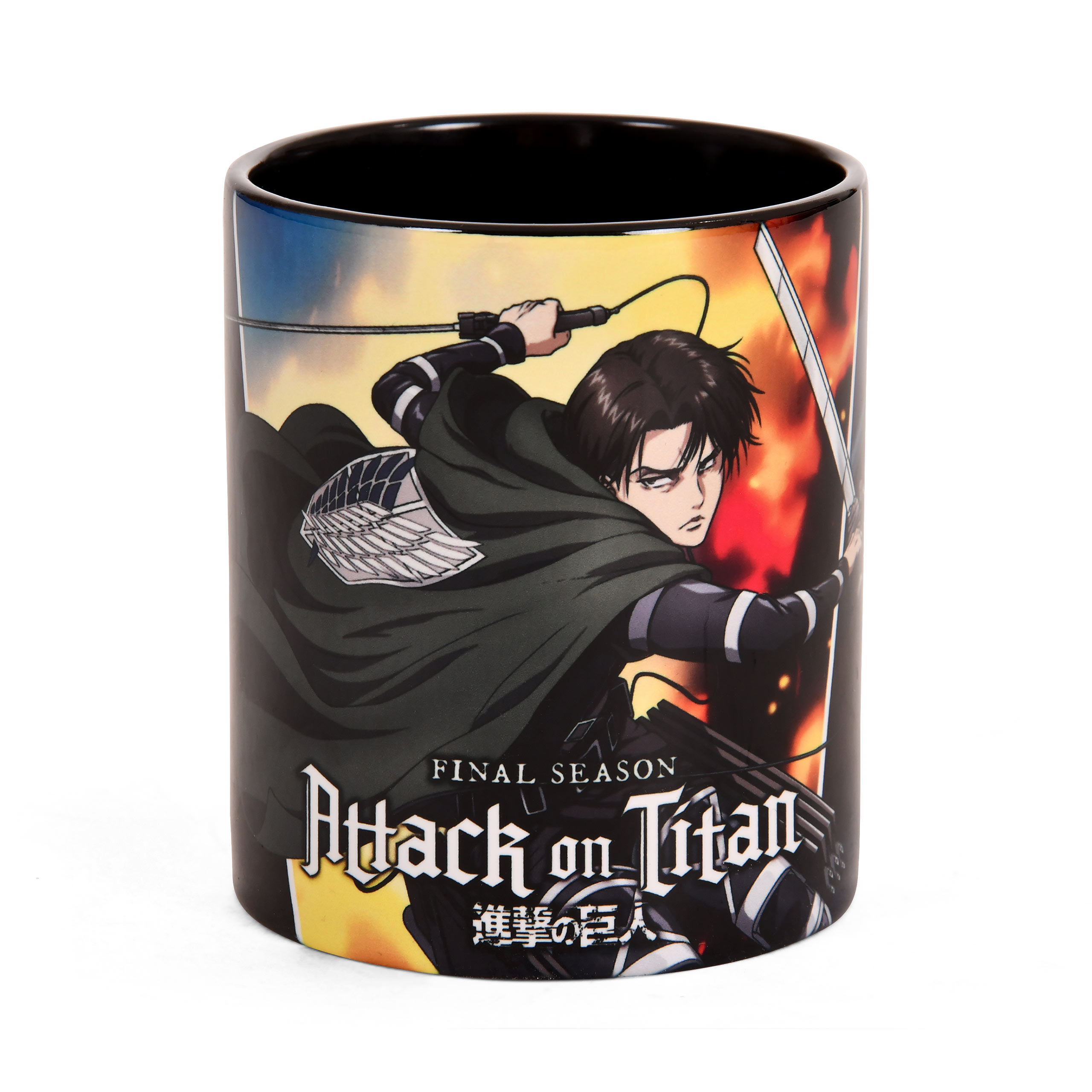 Attack on Titan - Levi Ackermann Temporada 4 Taza