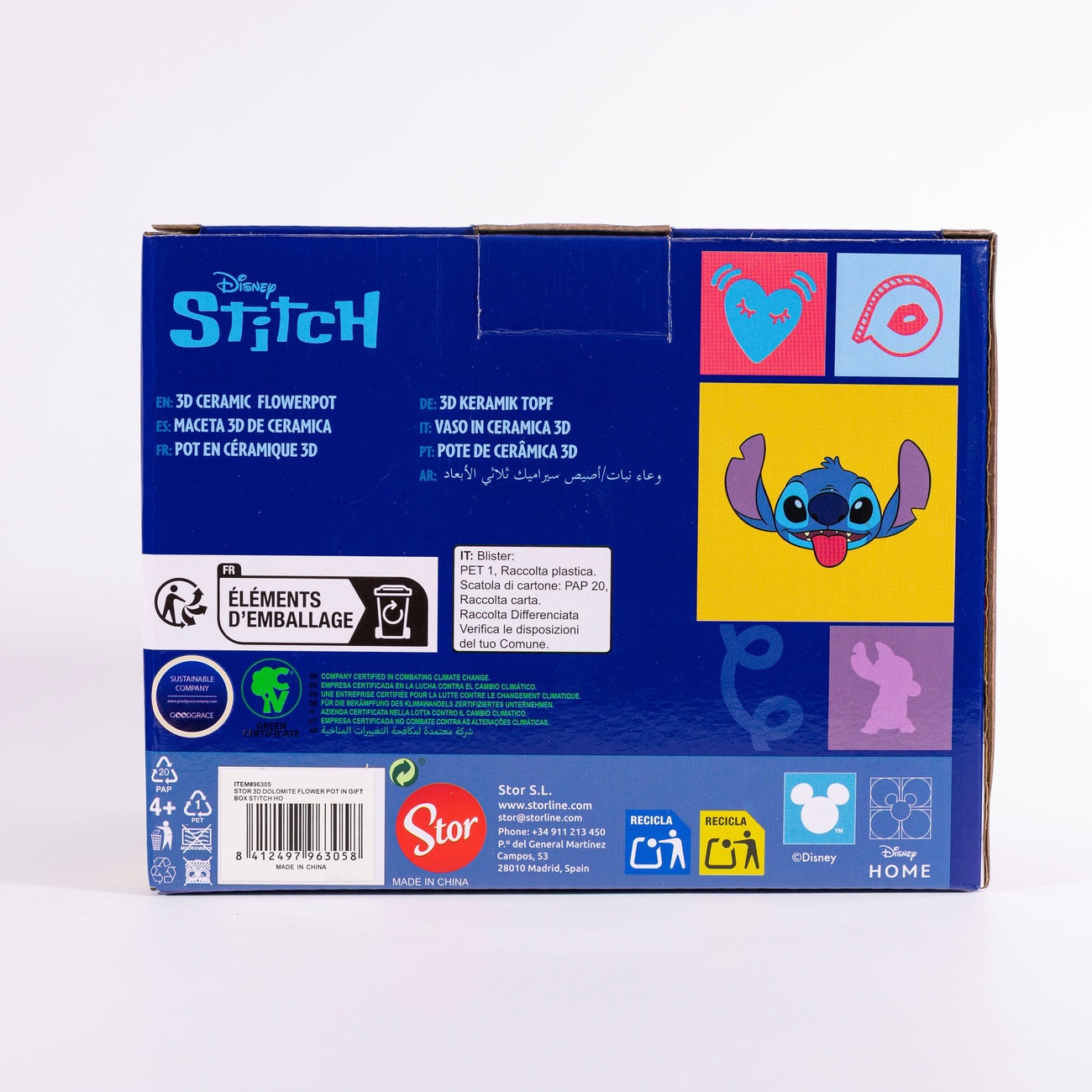 Lilo & Stitch 3D Flower Vase Stitch