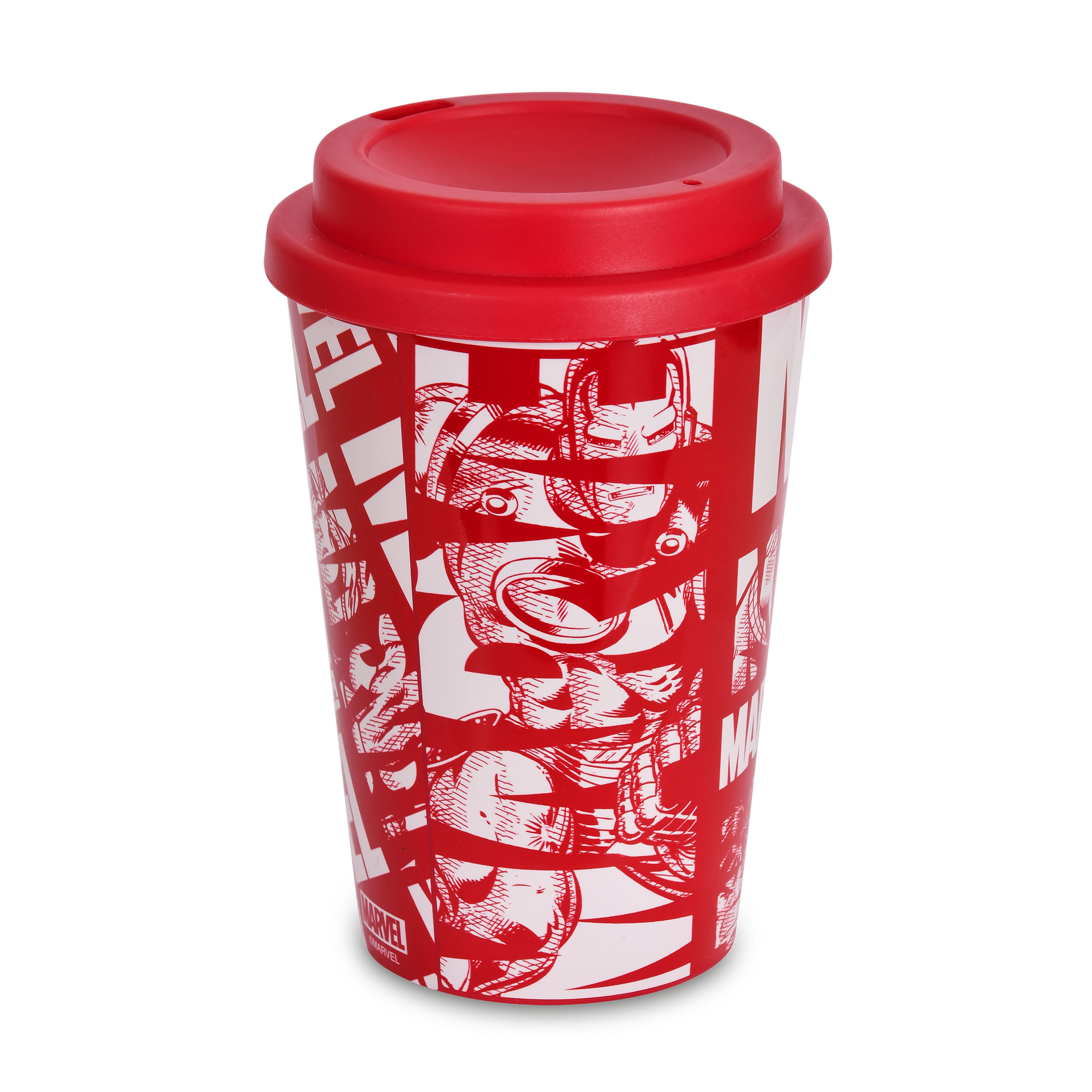 Marvel - Comic Logo To Go Cup
