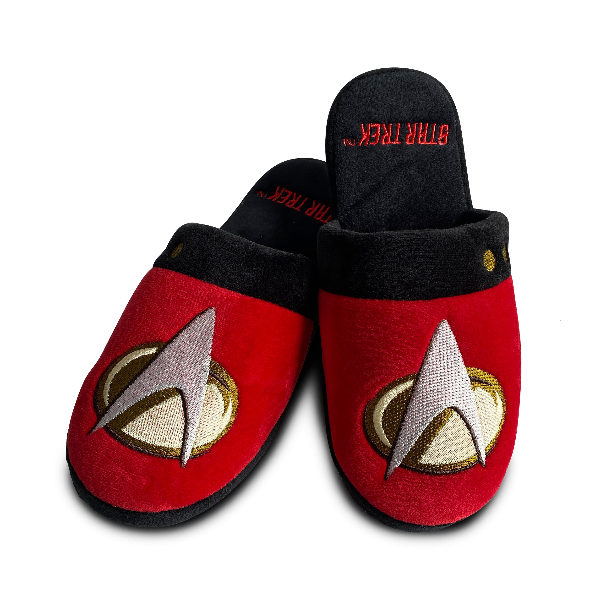 Star Trek - Pantoufles en peluche du capitaine Picard