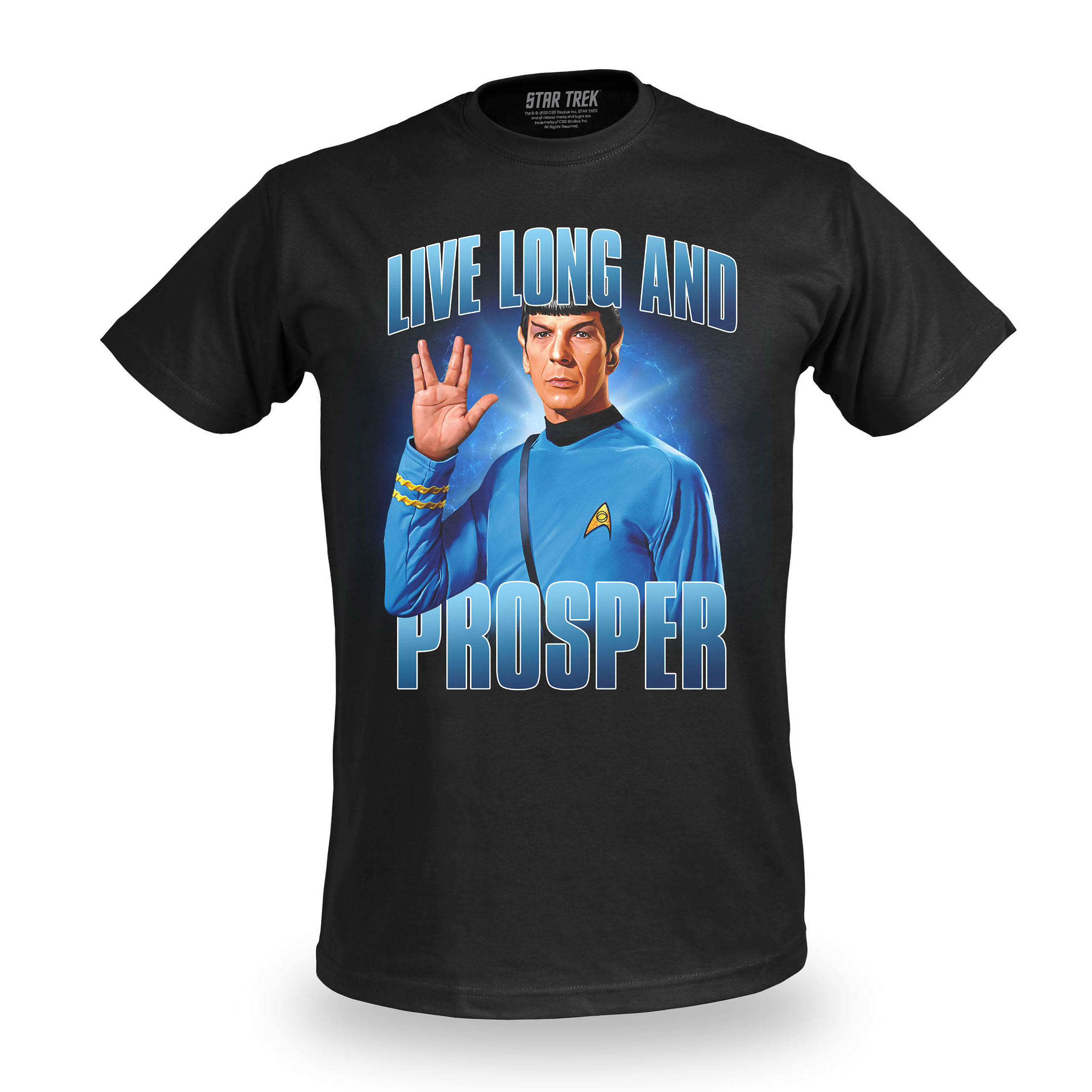 T-shirt Spock Live Long And Prosper - Star Trek