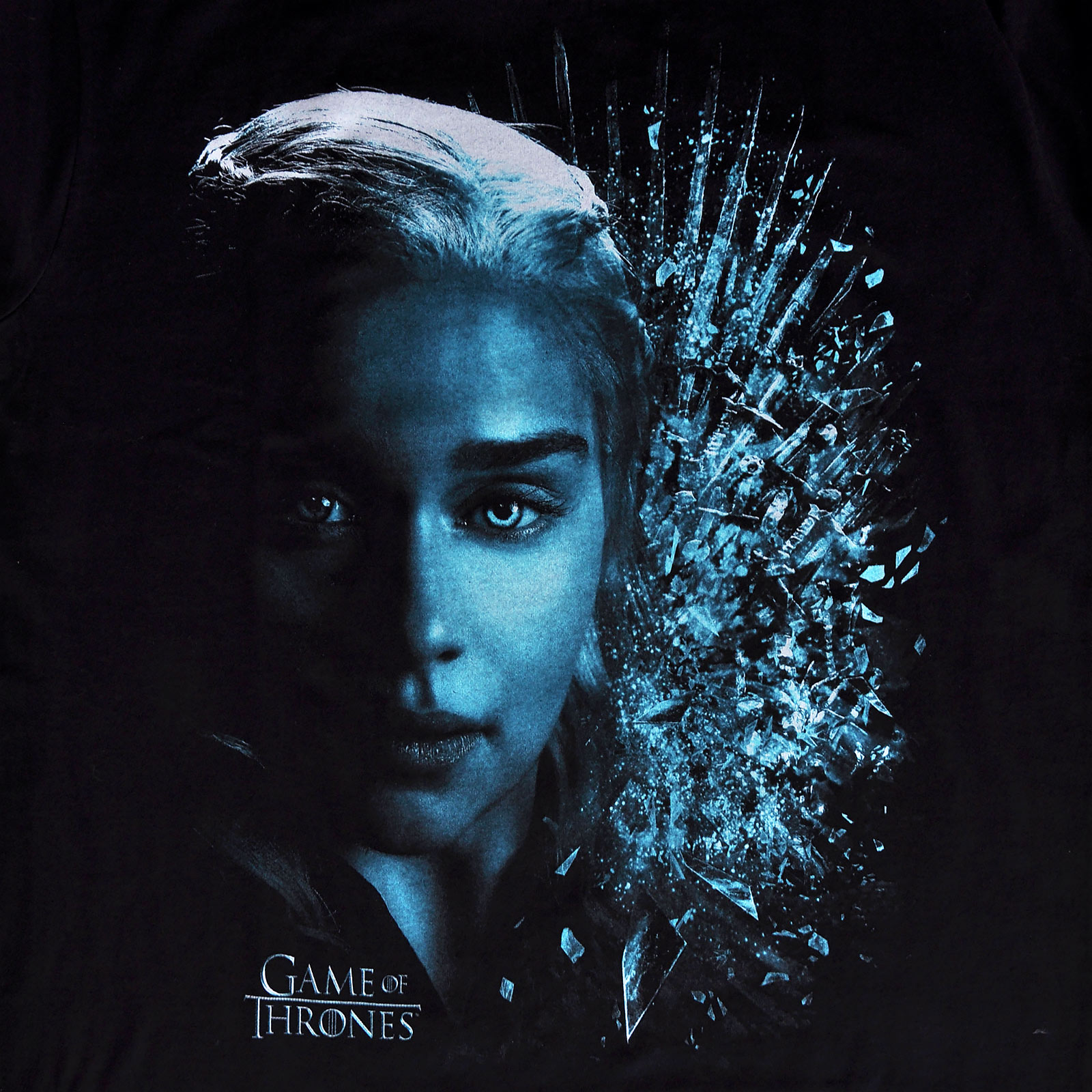 Game of Thrones - Daenerys Winter is Hier T-Shirt zwart
