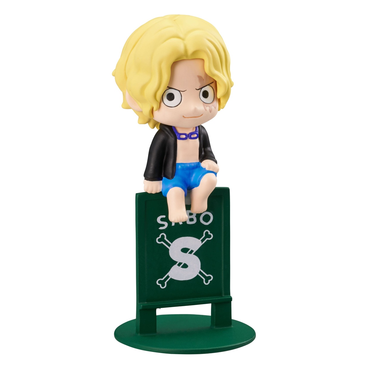 One Piece Ochatomo Series Figurines de collection Pirates Vacance 4 cm Assortiment (8)