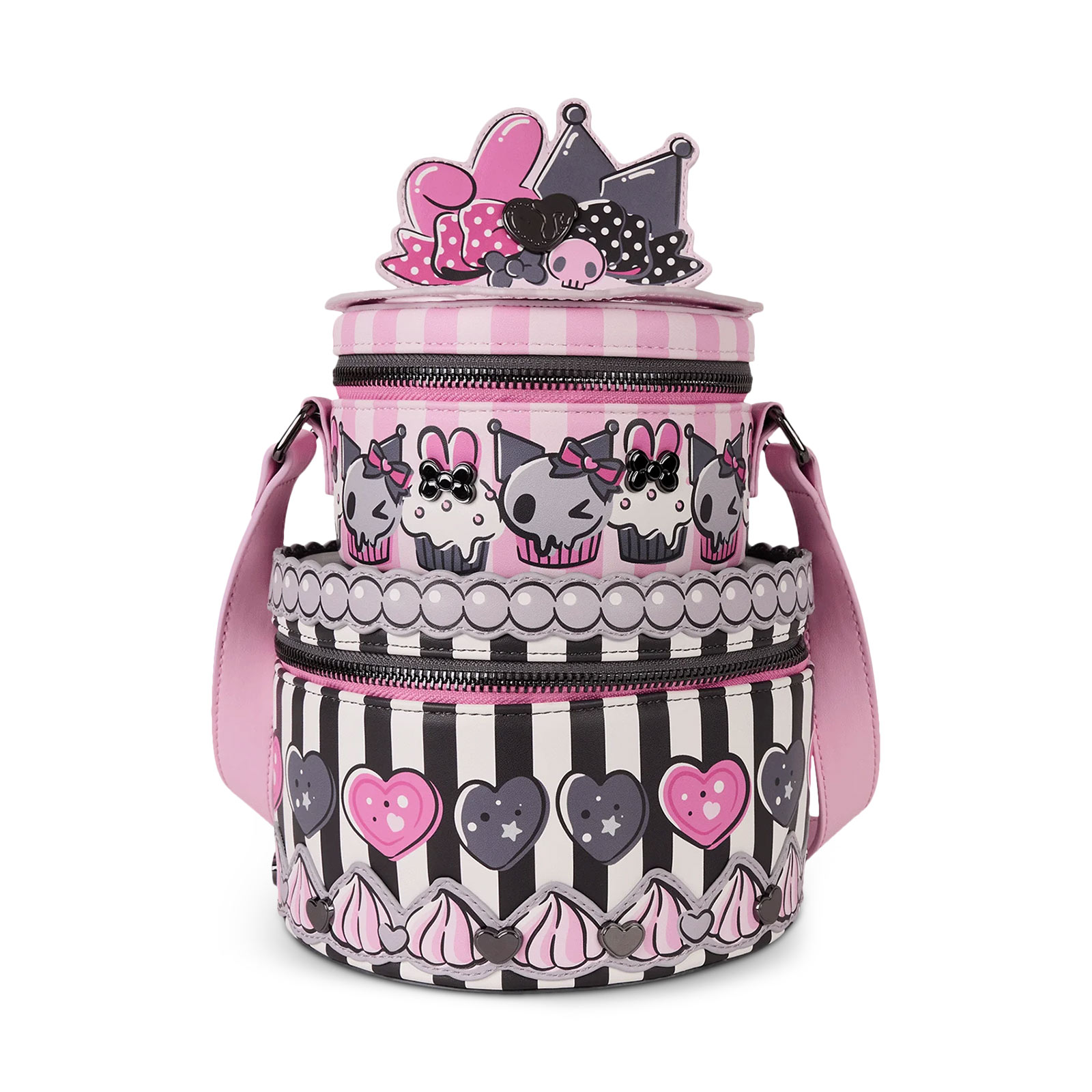 Sanrio - Borsa a tracolla My Melody e Kuromi