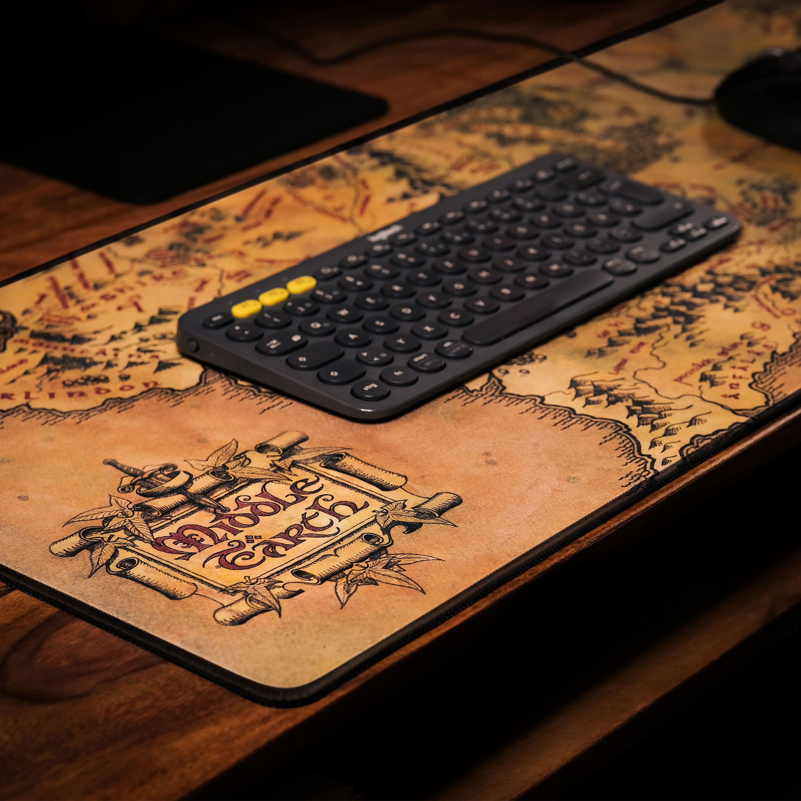 Mittelerde Karte Mousepad - Der Herr der Ringe