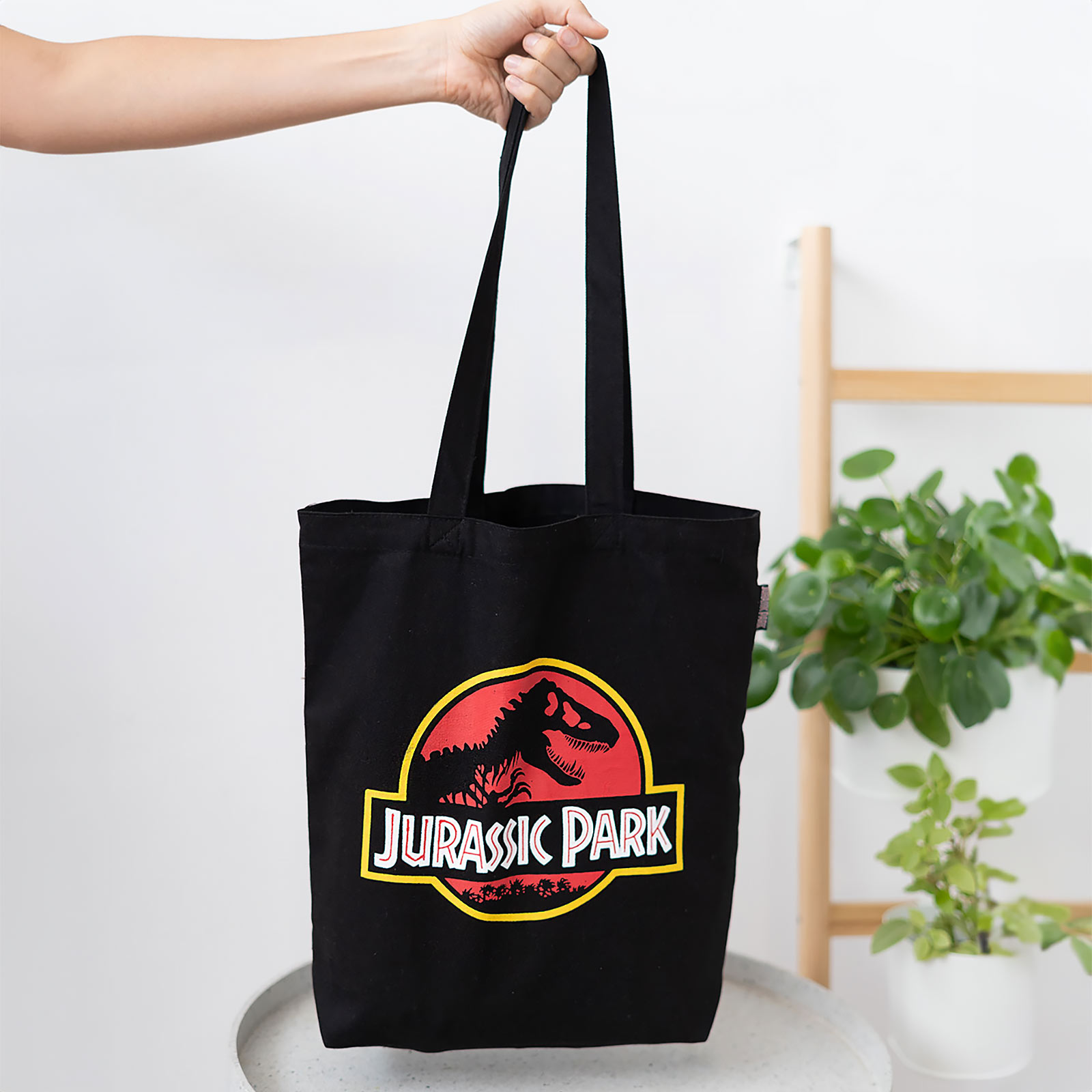 Jurassic Park - Bolsa de yute con logo de la película