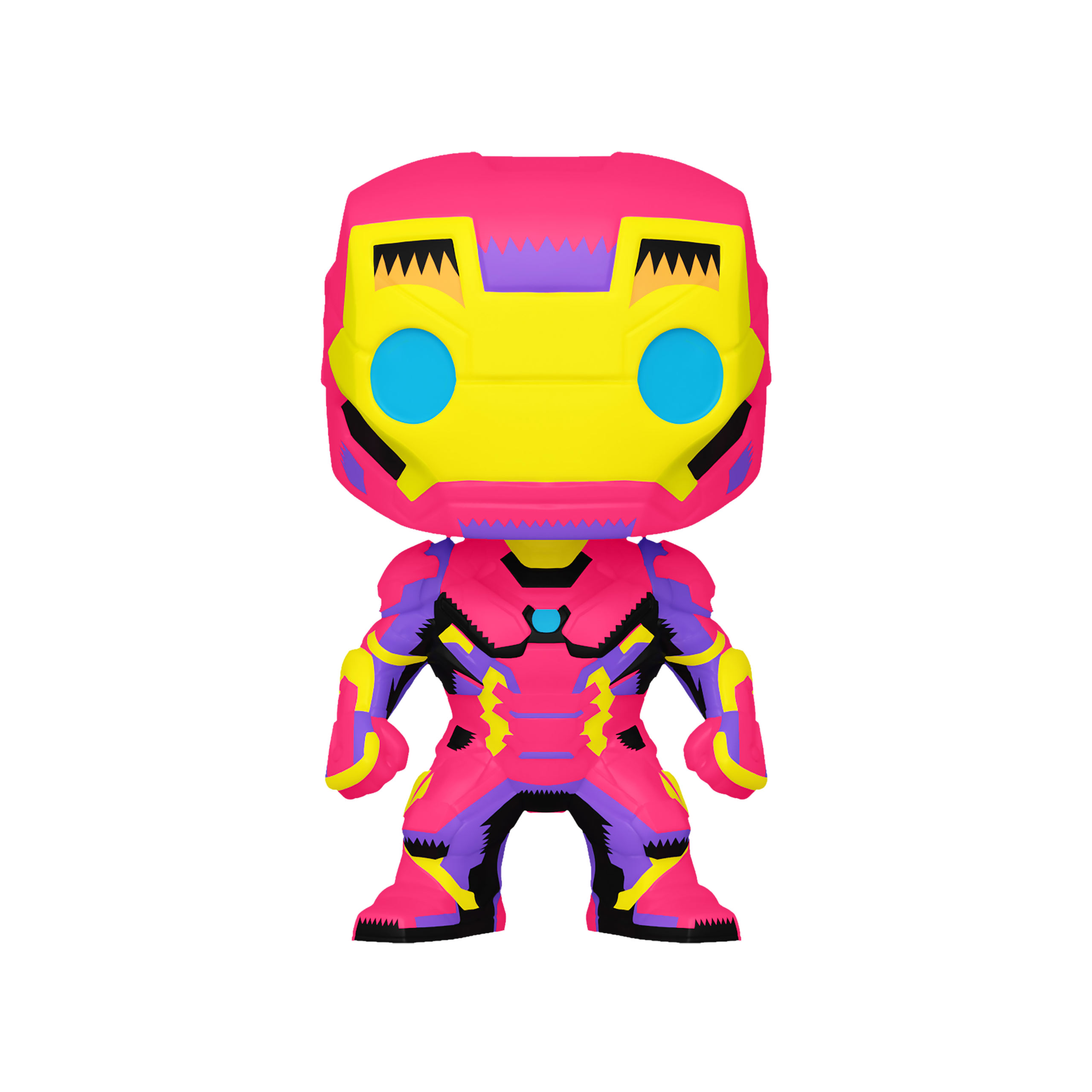 Iron Man - Funko Pop Black Light Glow Bobblehead Figure