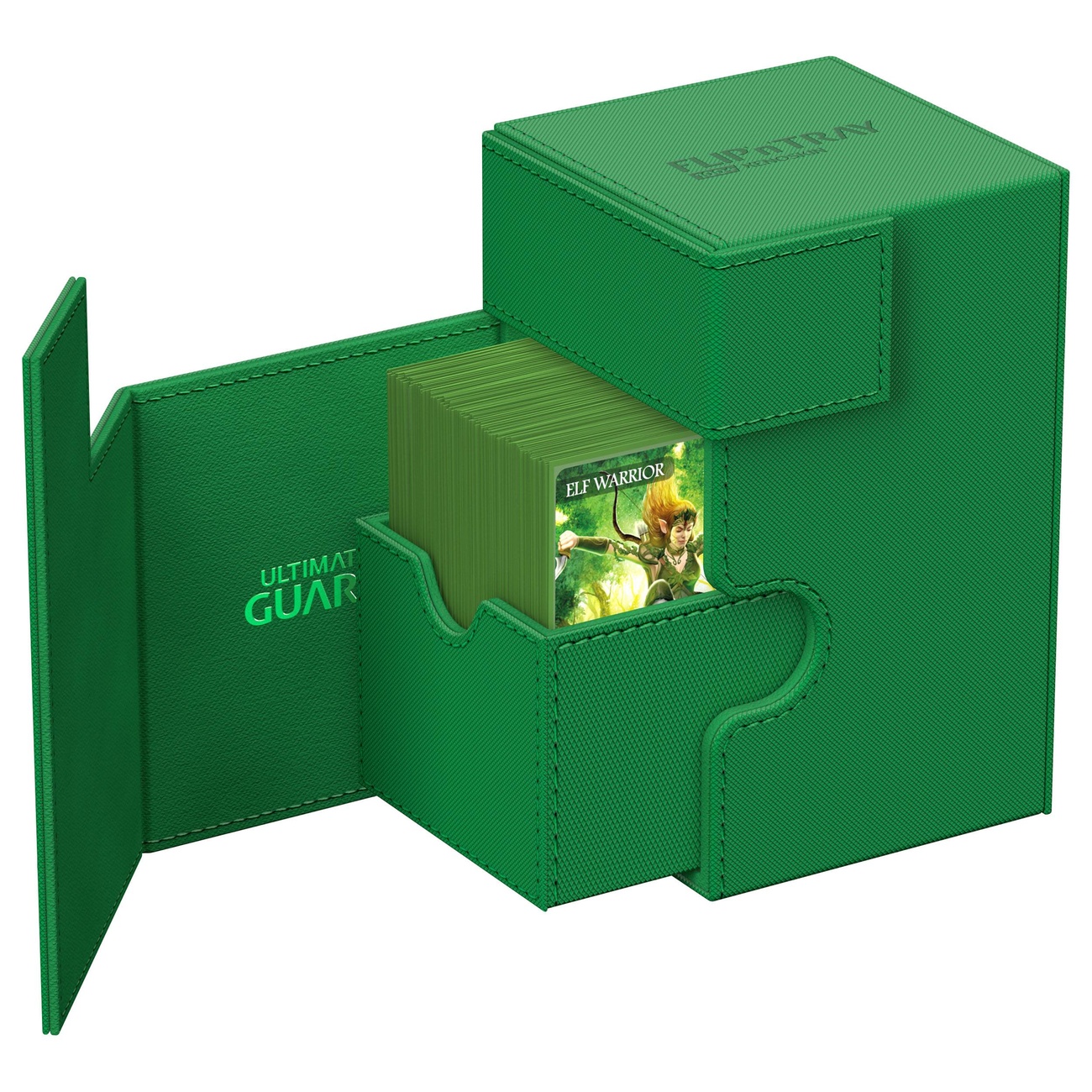 Ultimate Guard Flip'n'Tray 100+ Xenoskin - Grön