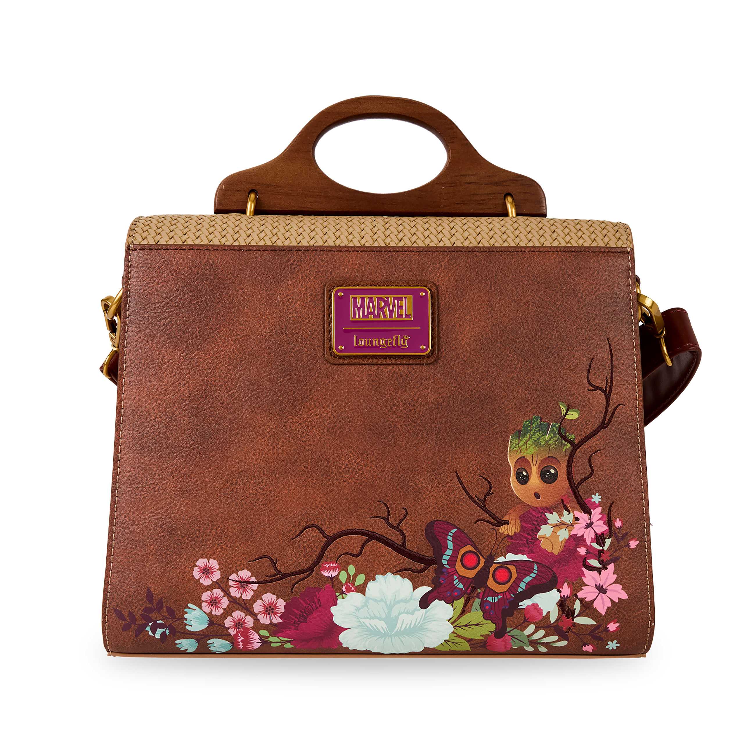Guardians of the Galaxy - Bolso Bandolera Floral de Groot