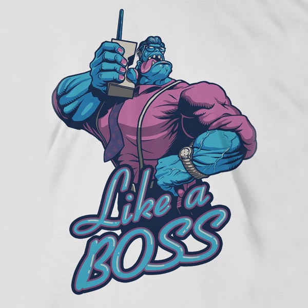 T-shirt League of Legends - Boss Mundo