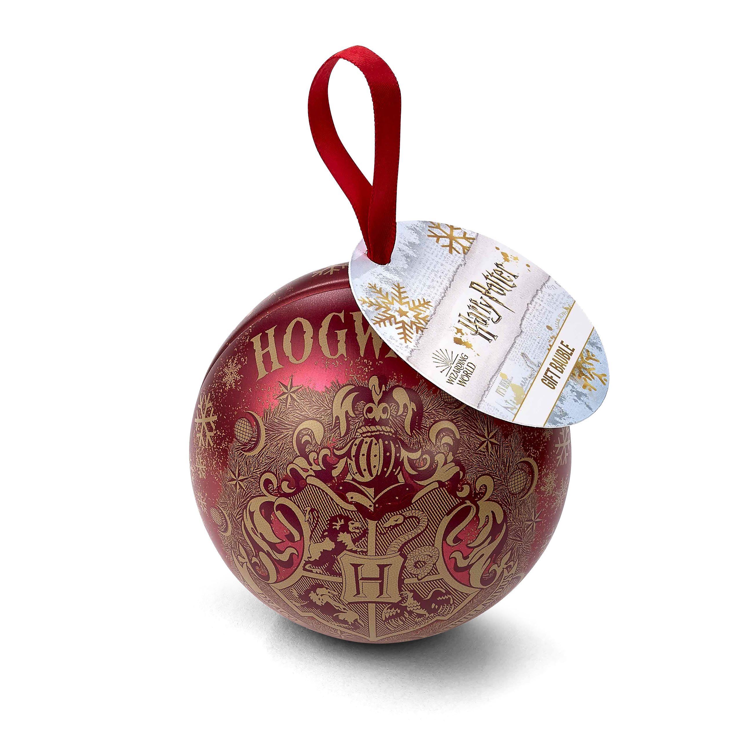 Harry Potter - Hogwarts Wapen Kerstbal met Snaai Ketting