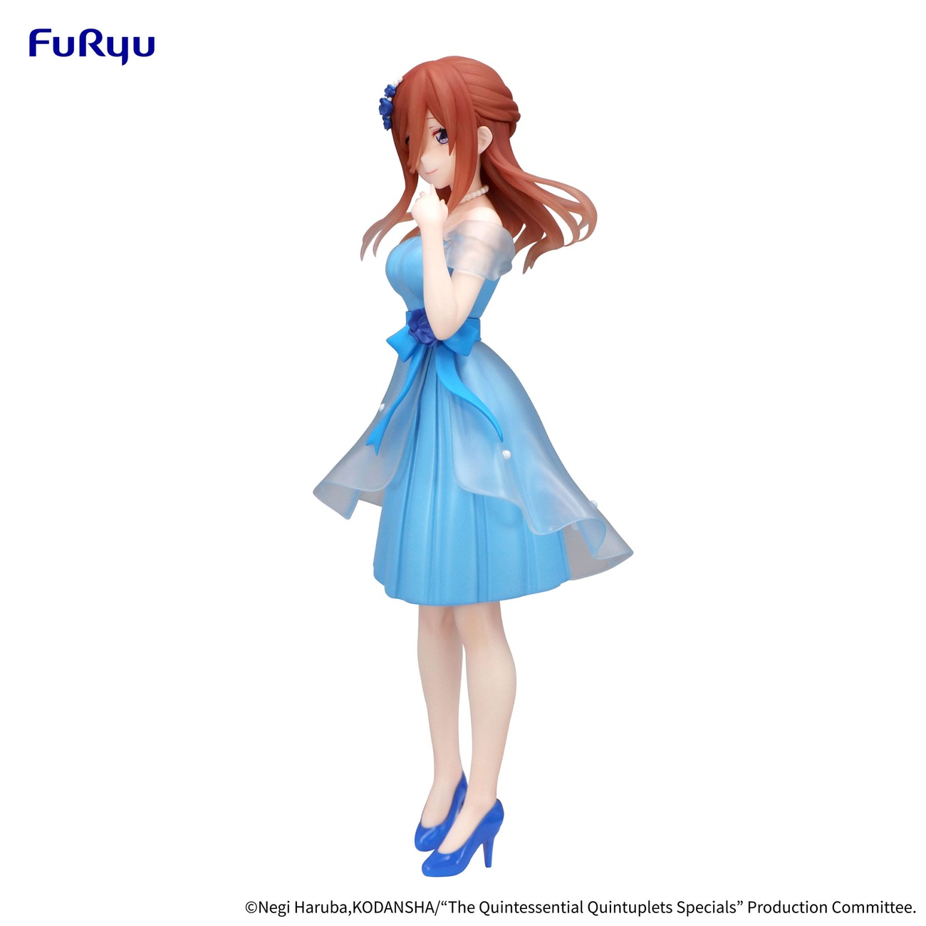 The Quintessential Quintuplets Trio-Try-iT PVC Statue Nakano Miku Pastel Dress Ver. 21 cm