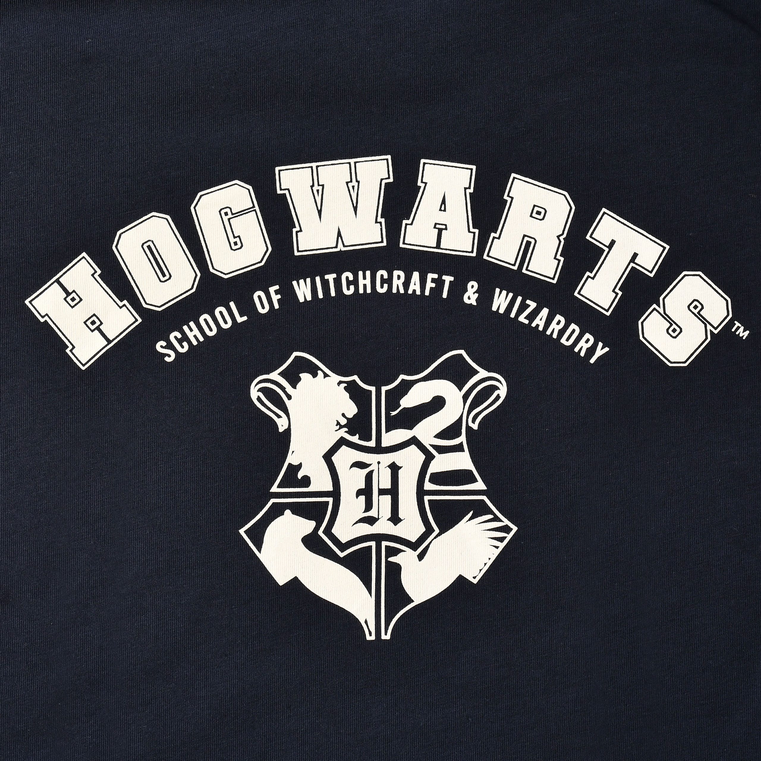 T-shirt bleu de l'école de Poudlard - Harry Potter