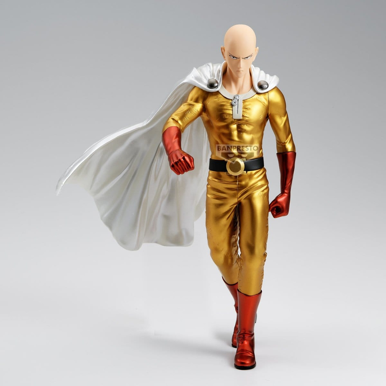 One Punch Man - Figura Grandista de Saitama Versión Metálica