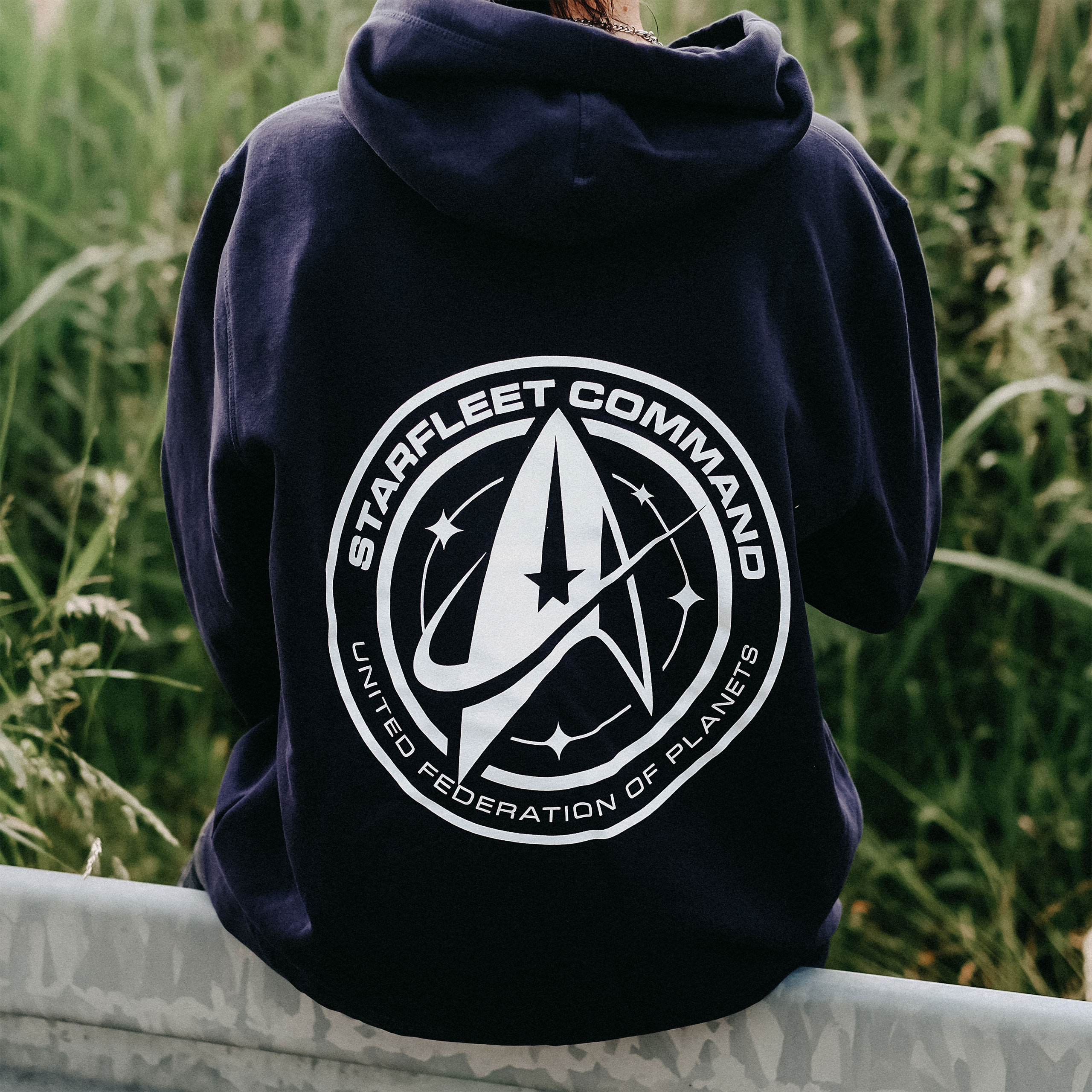 Star Trek - Starfleet Command Hoodie Blauw