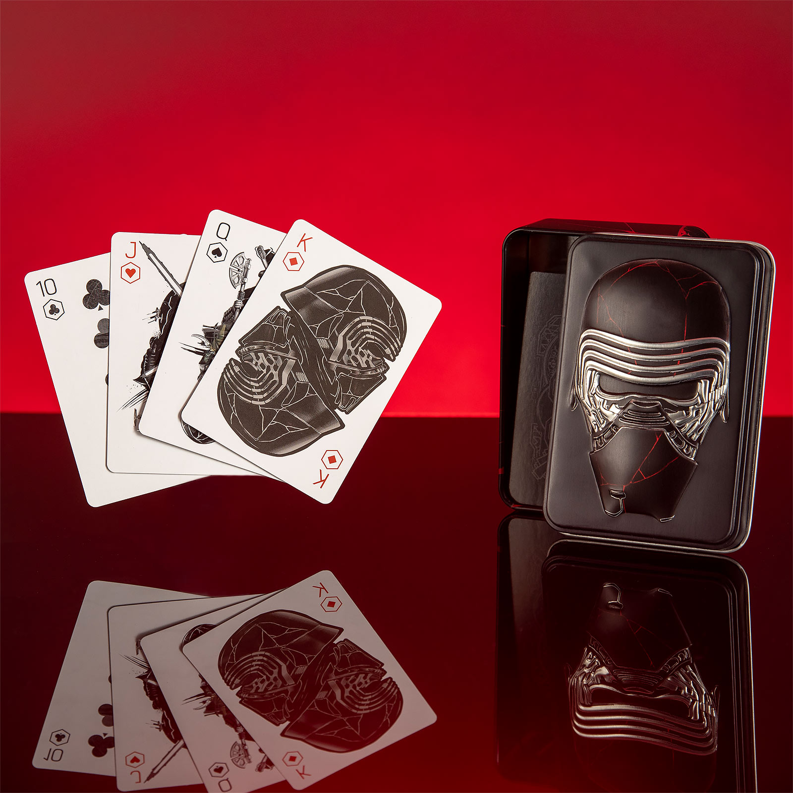 Star Wars - Jeu de cartes Kylo Ren en boîte métallique