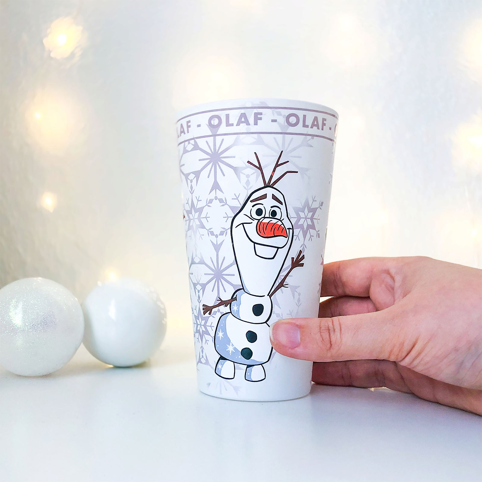 Frozen - Olaf Glass