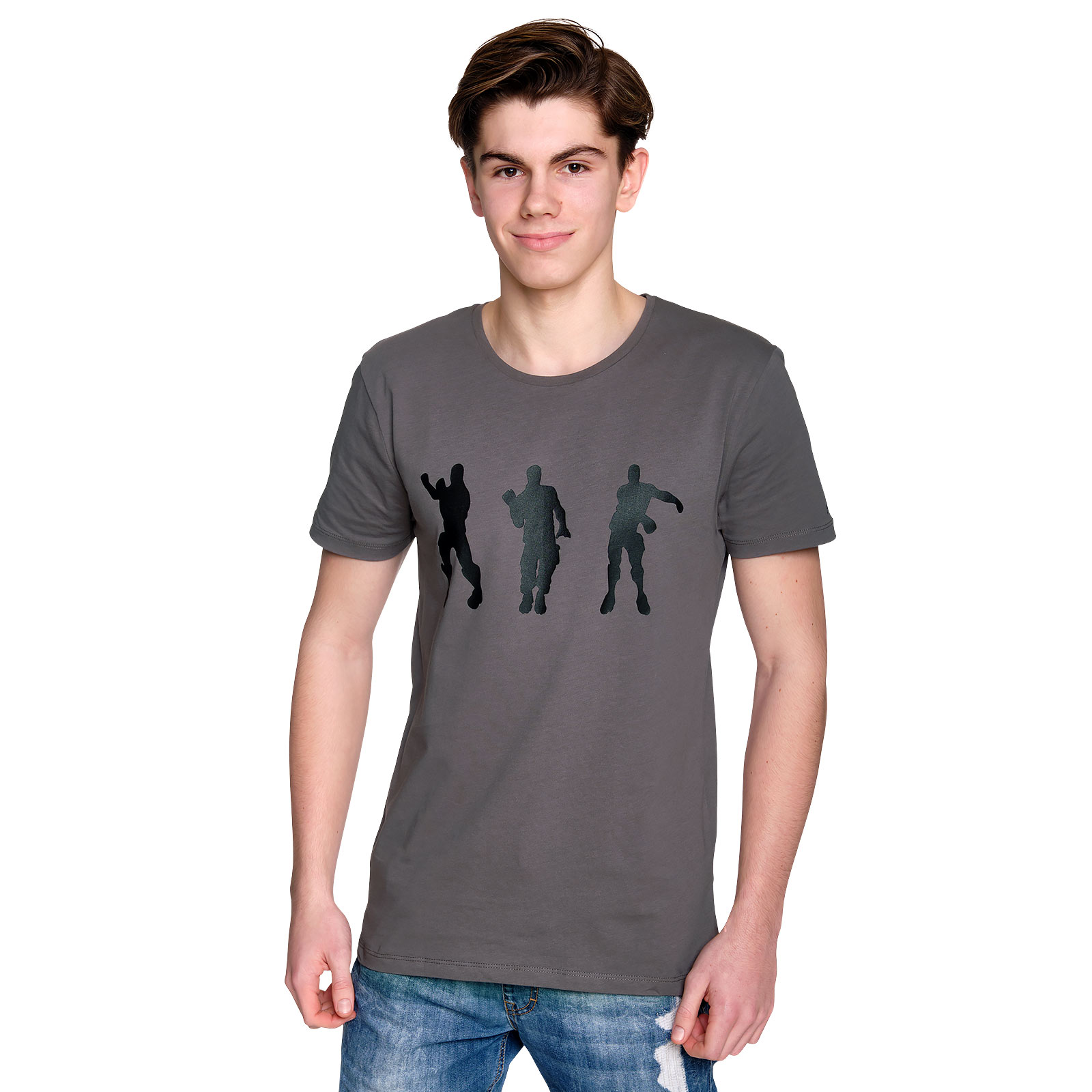 Fortnite - T-shirt Emote gris