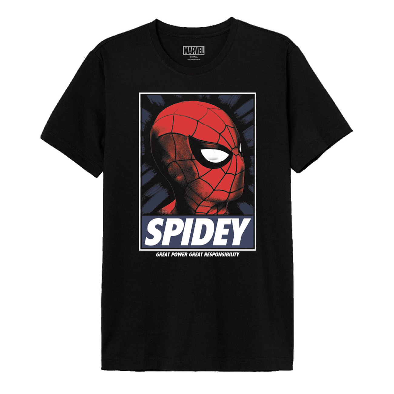 Spider-Man - Spidey Great Power T-Shirt black