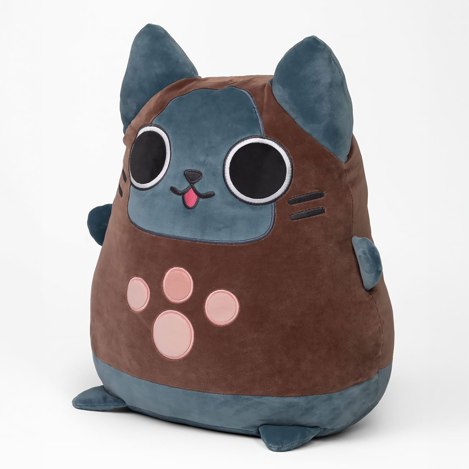 Monster Hunter - Figura de Peluche Palico Smoosh Oversized Versión Chocolate