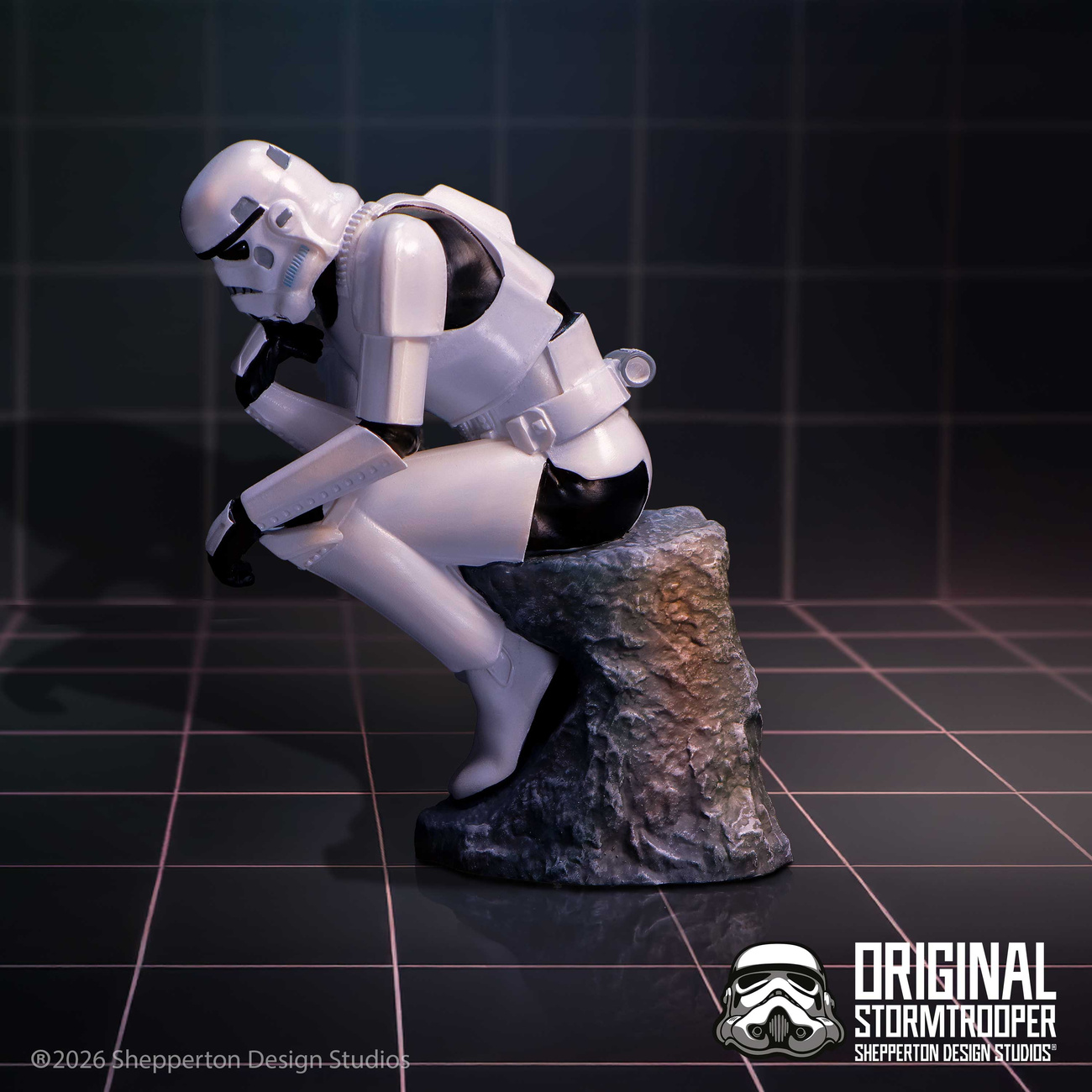 Original Stormtrooper The Overthinker diorama