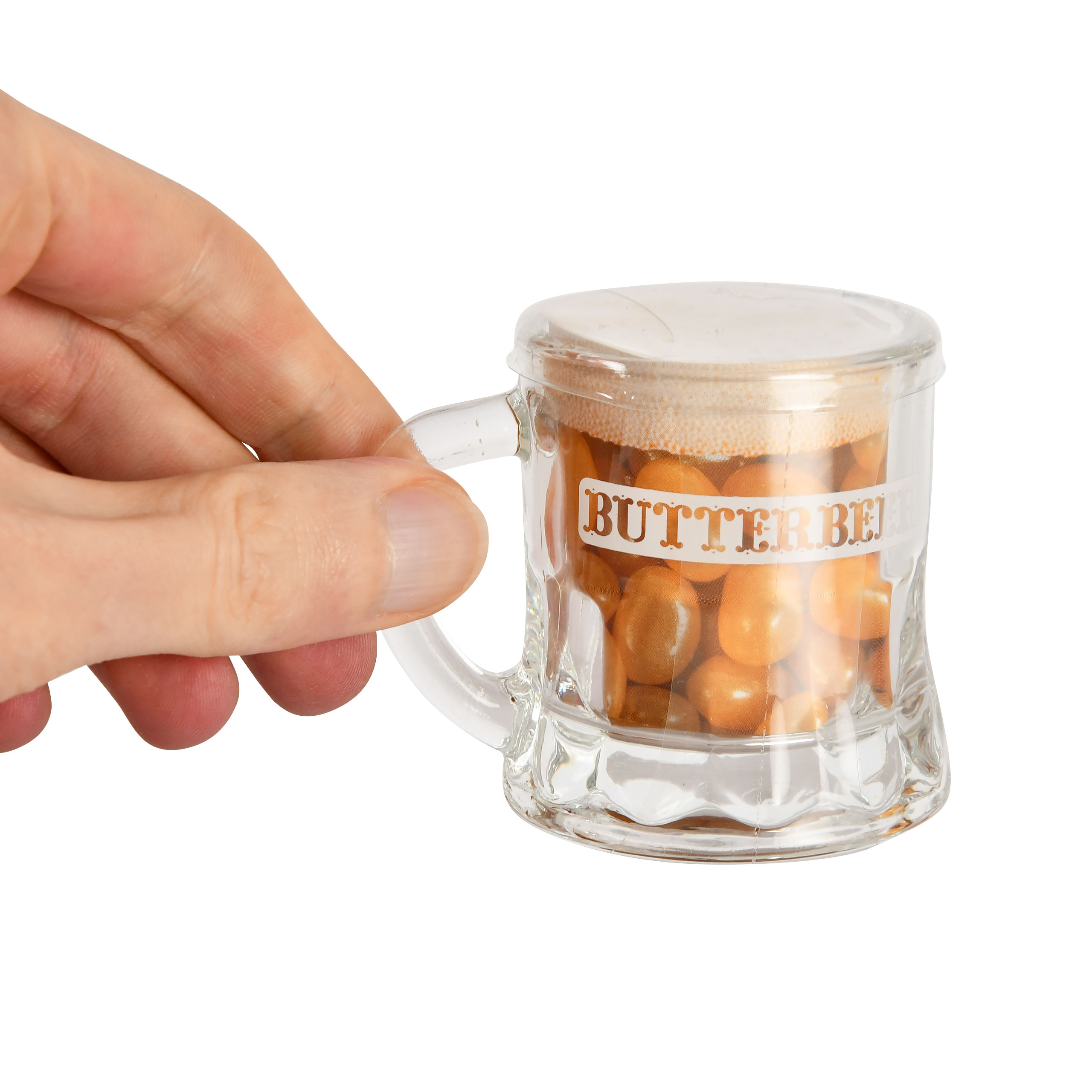 Harry Potter - Mini Boccale in Vetro con Jelly Beans alla Burrobirra