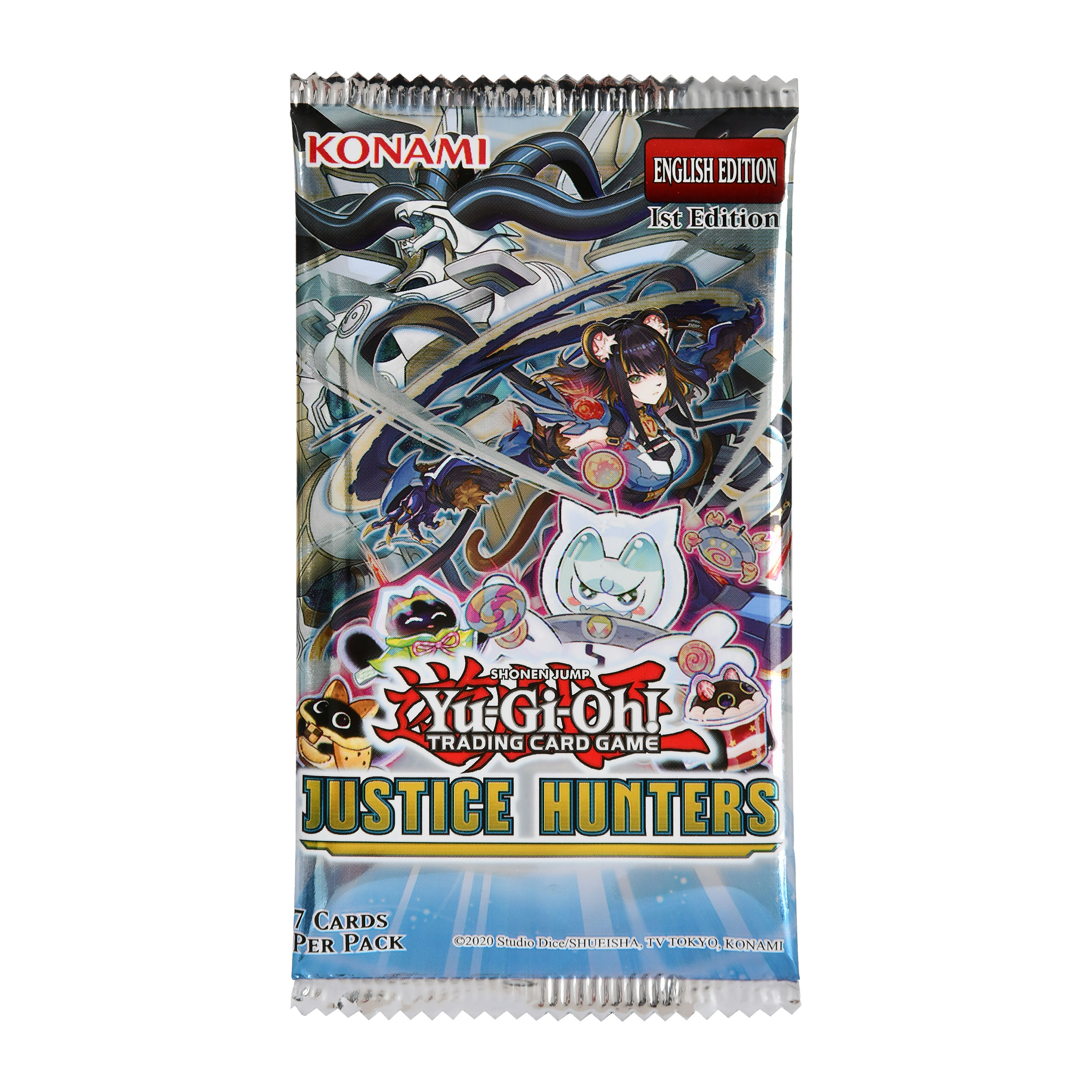 Yu-Gi-Oh! - Booster de cartes Justice Hunters Version anglaise