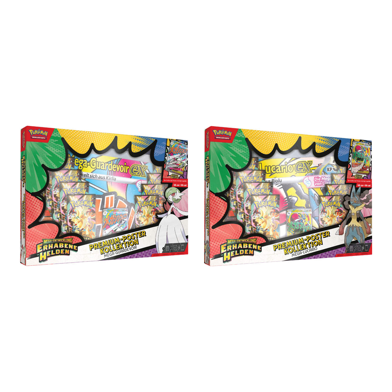 Pokémon - Mega-Evolutie Verheven Helden Mystery Premium Poster Collectie