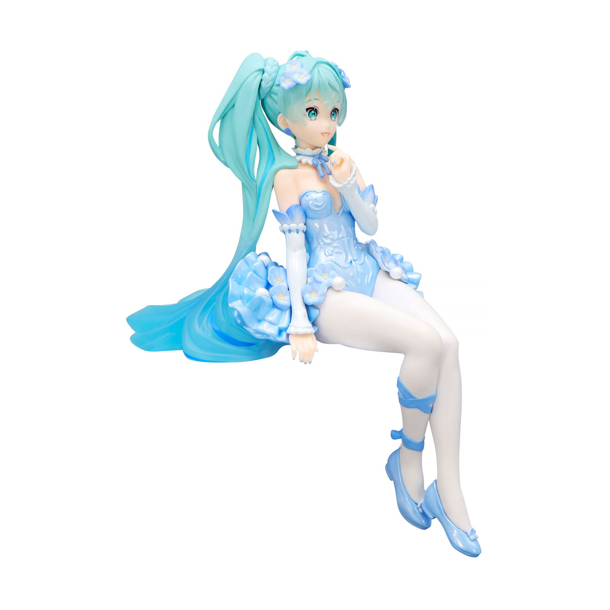 Hatsune Miku - Noodle Stopper Figur Flower Fairy Nemophila Pail Blue Color Version