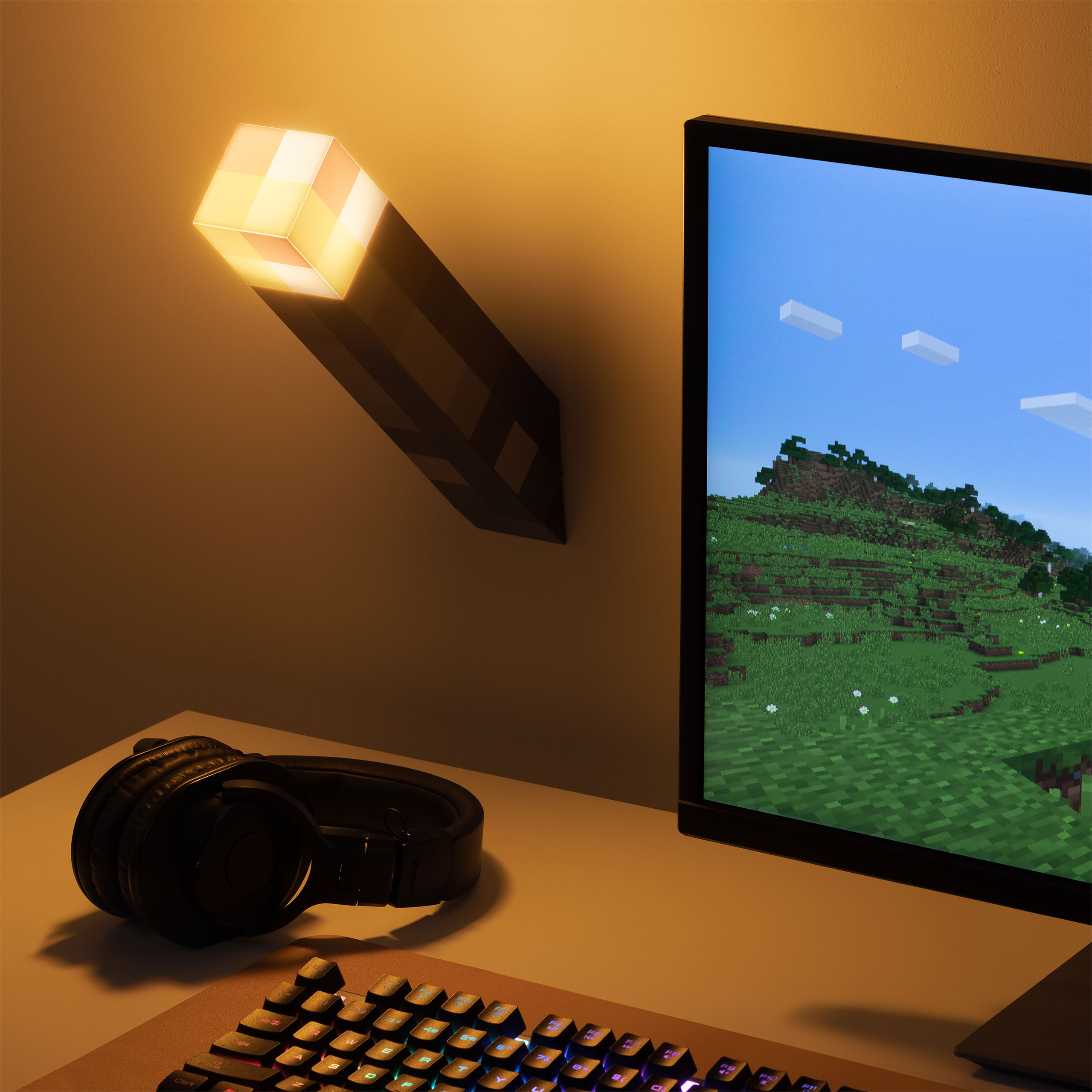 Minecraft - Torch Lamp 28 cm