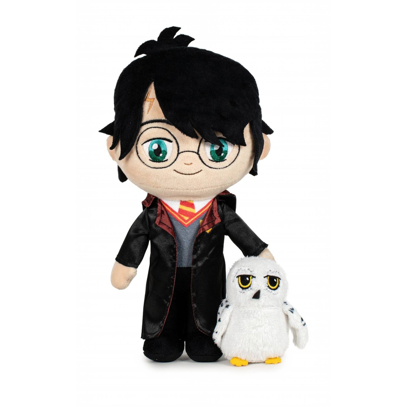 Harry Potter Peluche Harry con Edvige 29 cm