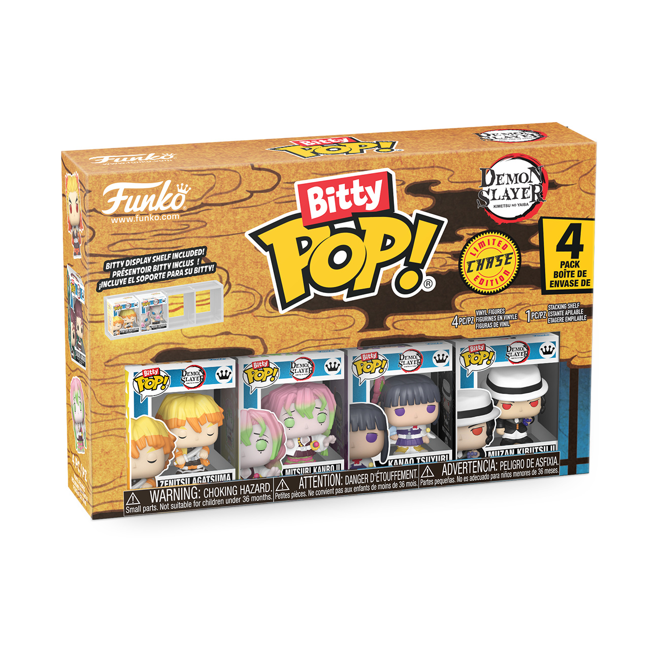 Demon Slayer – zestaw 4 figurek Funko Bitty Pop Seria 1