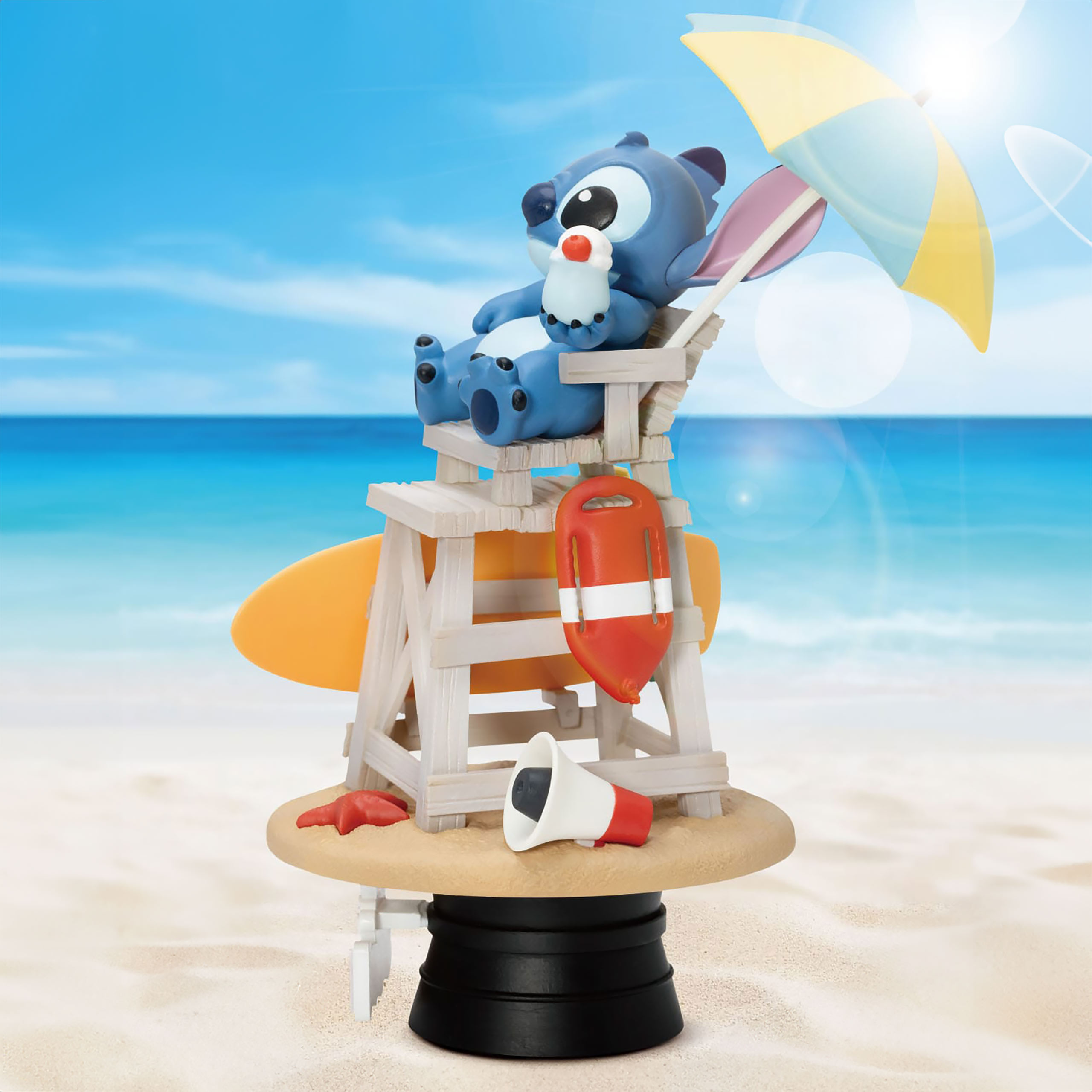 Stitch Summer Vibe D-Stage Diorama Figure - Lilo & Stitch