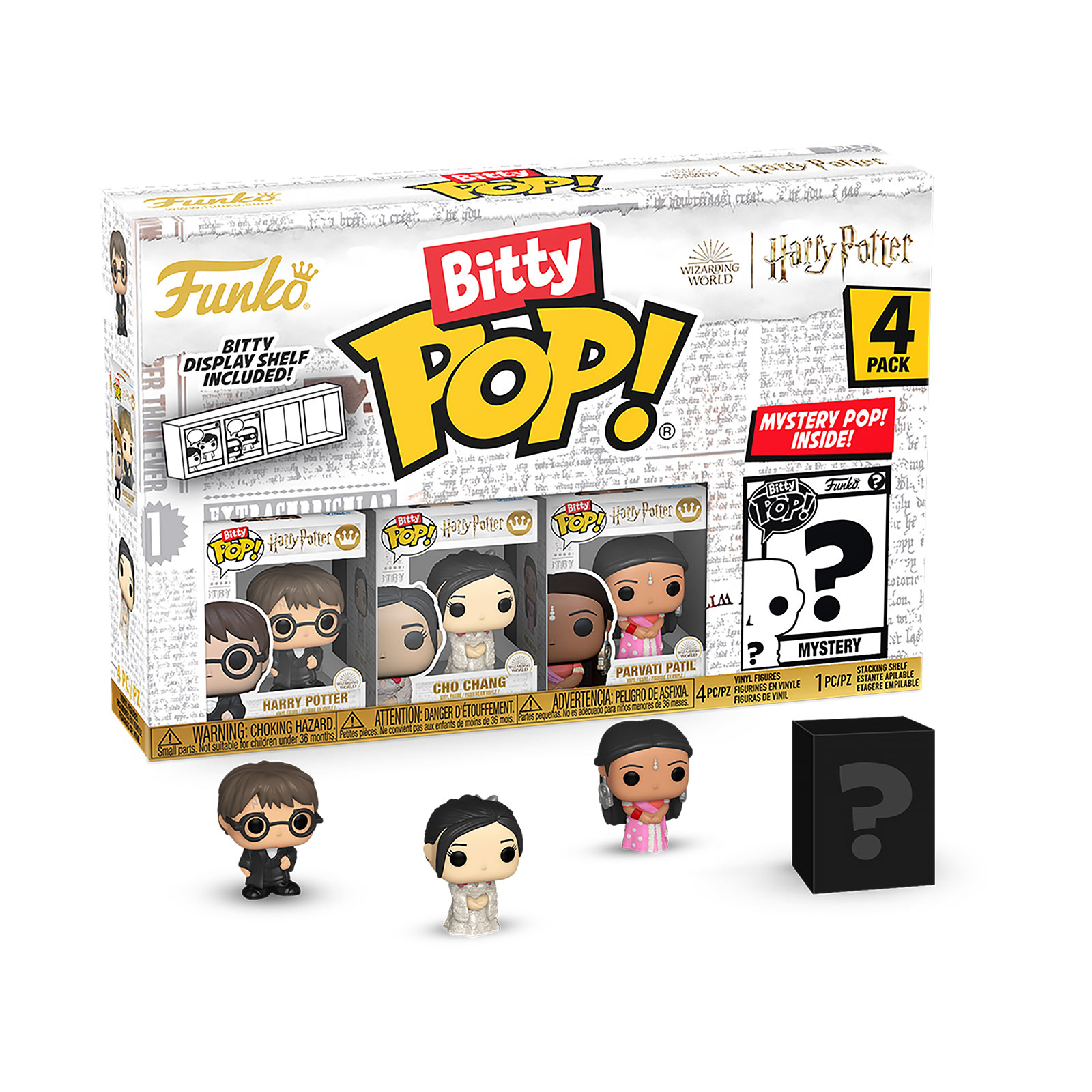 Harry Potter - Funko Bitty Pop Set de 4 figuras Baile de Navidad Serie 1