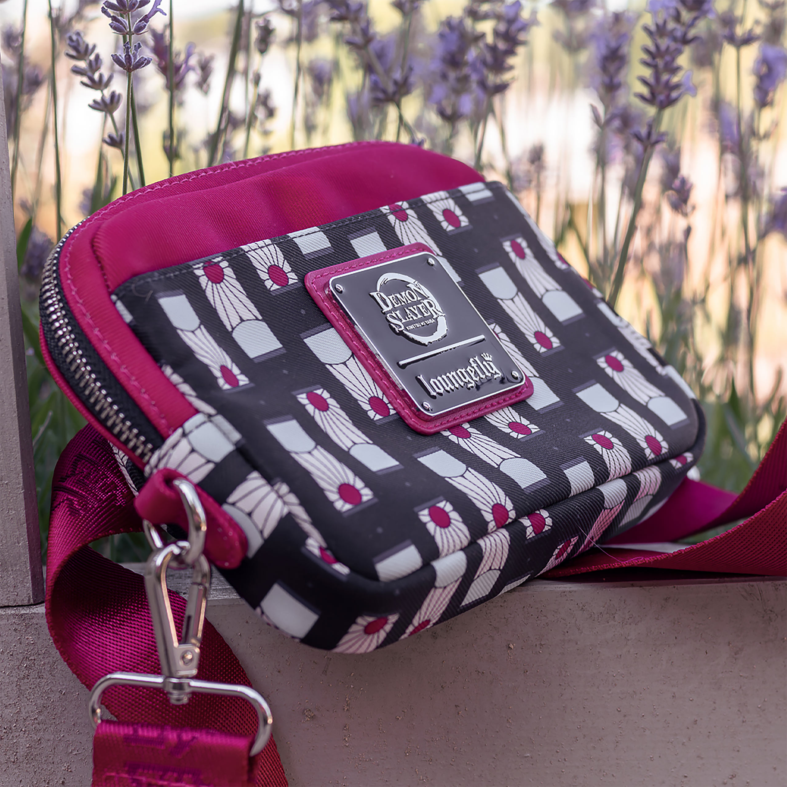 Demon Slayer - Hanafuda Crossbody Bag with Wallet