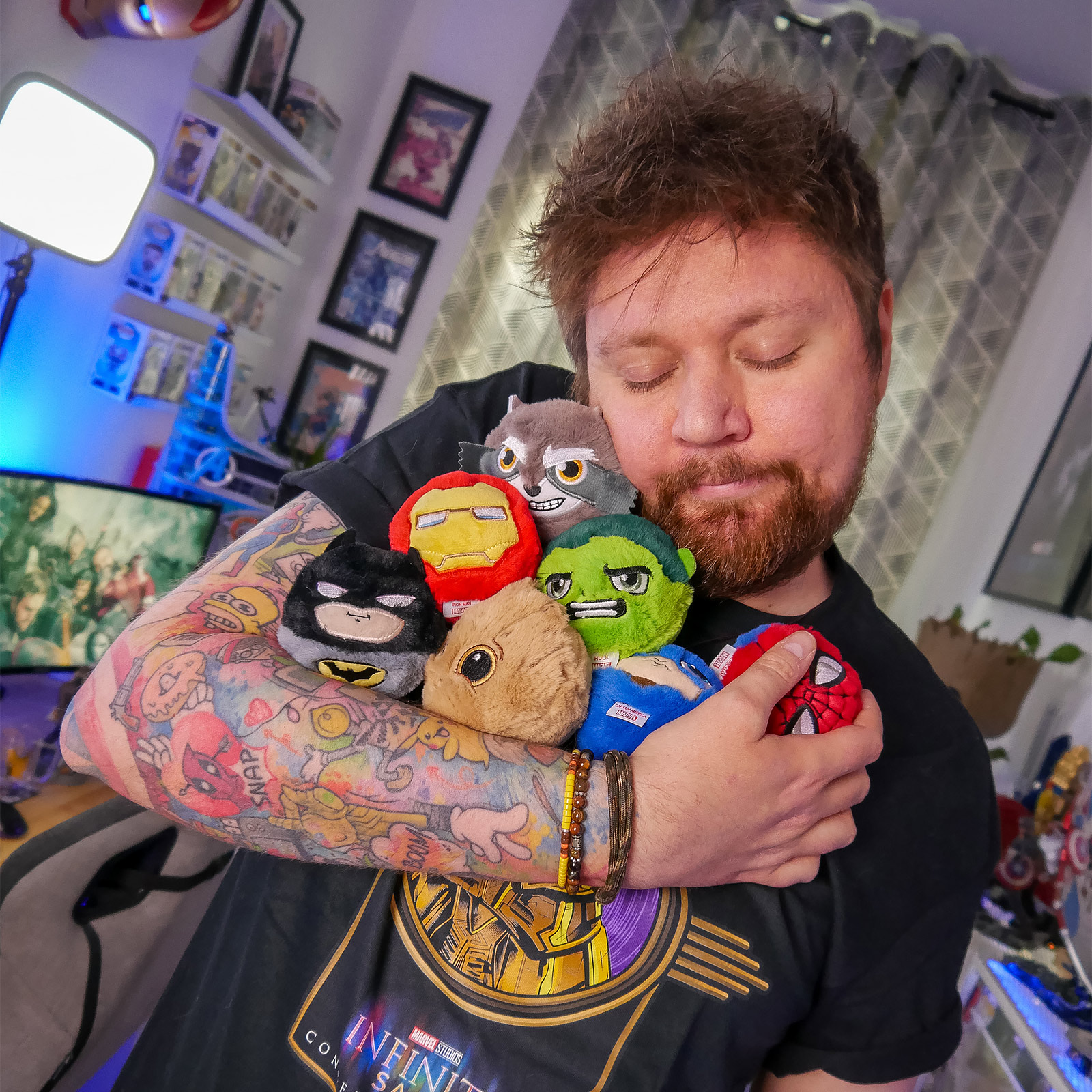 Guardians of the Galaxy - Rocket Beanie Bouncers hüpfender Plüsch Ball