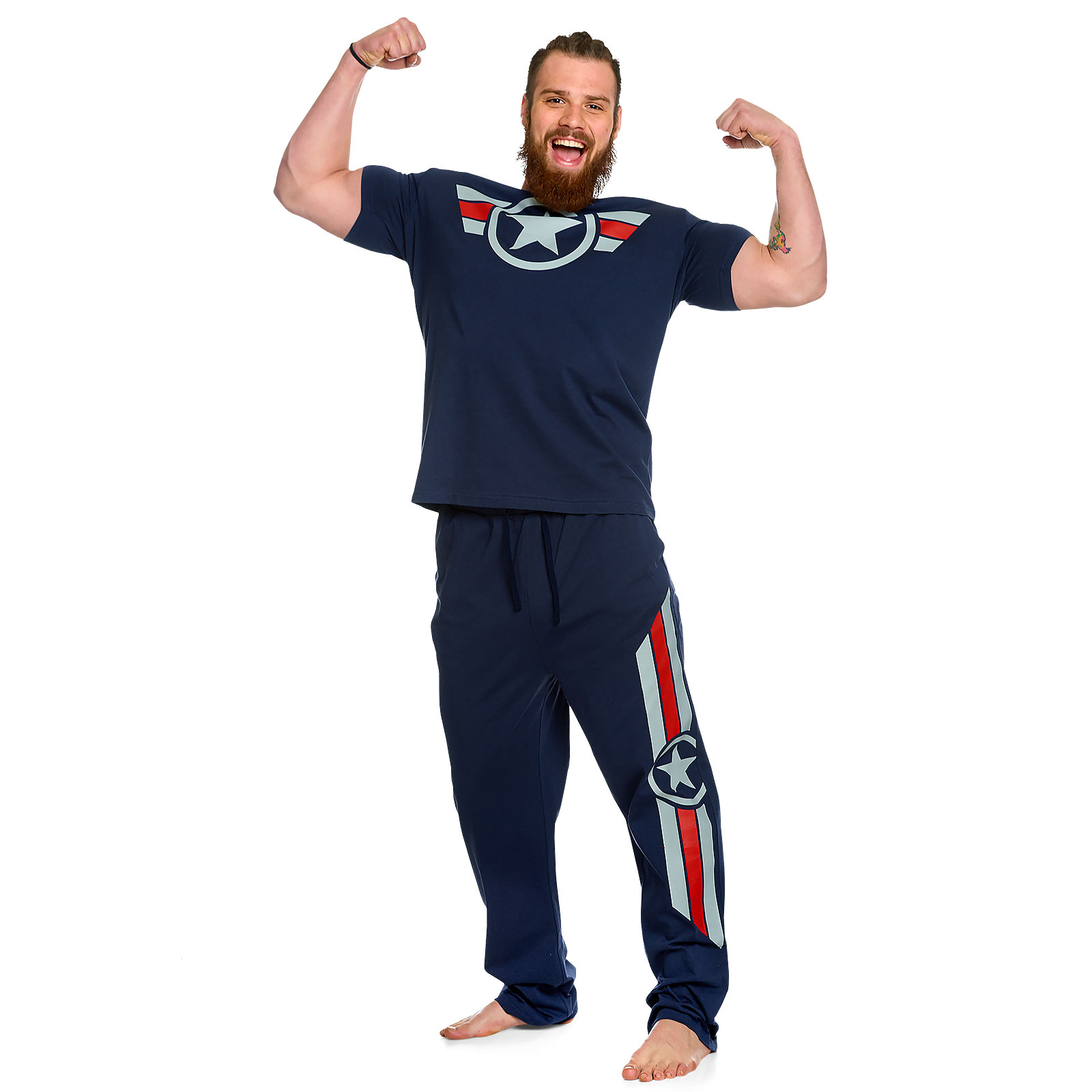Captain America - Soldaat Pyjama Heren