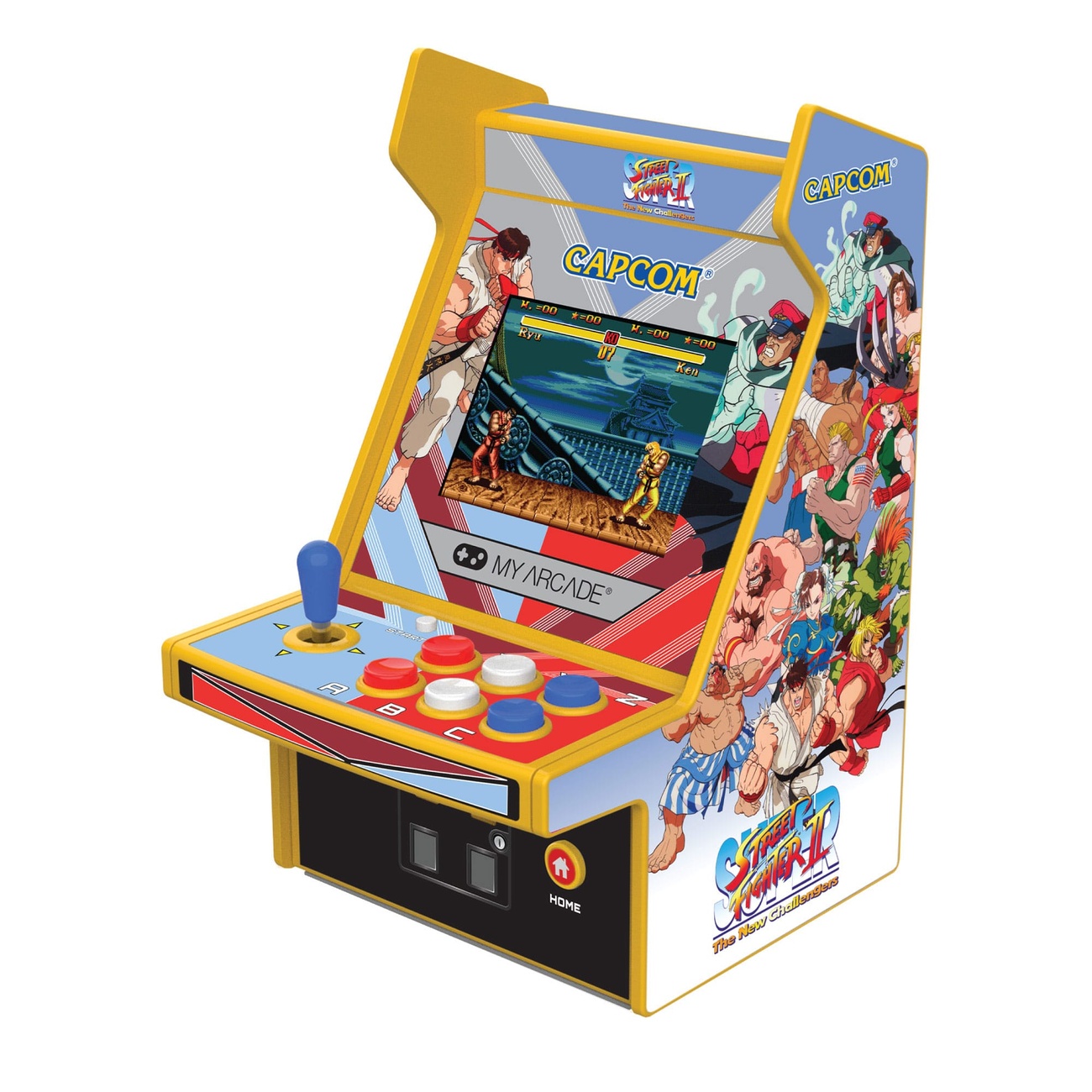 Super Street Fighter II consola portátil Retro Arcade Micro Player Pro