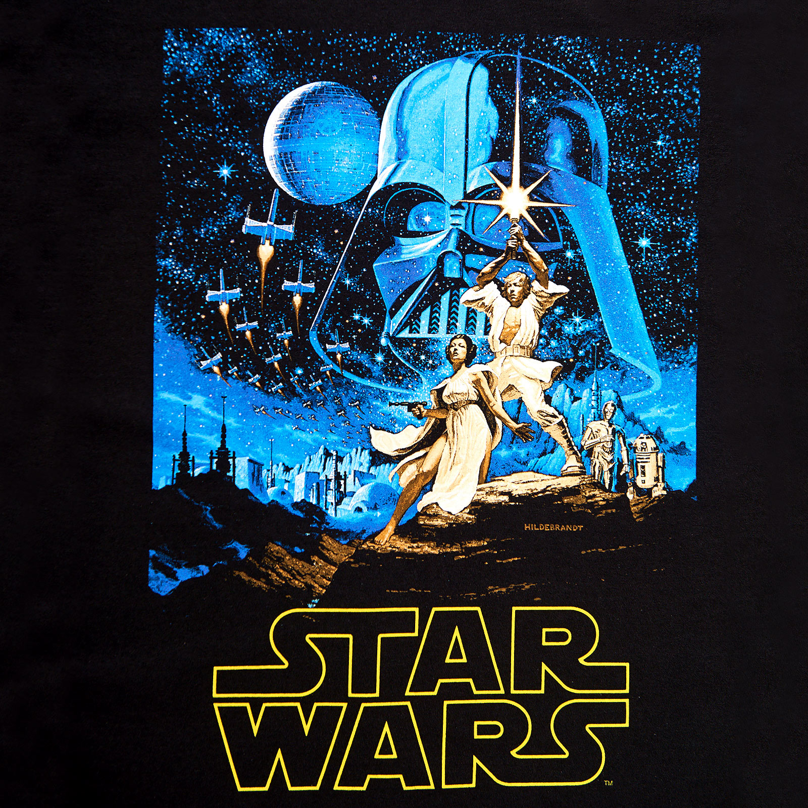 Star Wars - A New Hope Klassiek T-Shirt zwart
