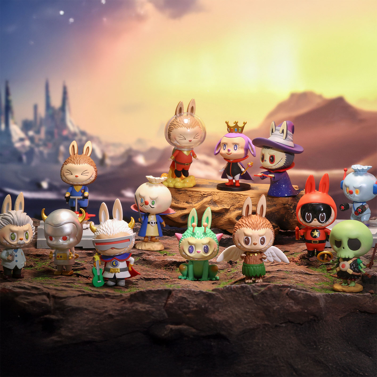 Labubu - The Monsters Space Adventures Series POP MART Mystery Figure Display