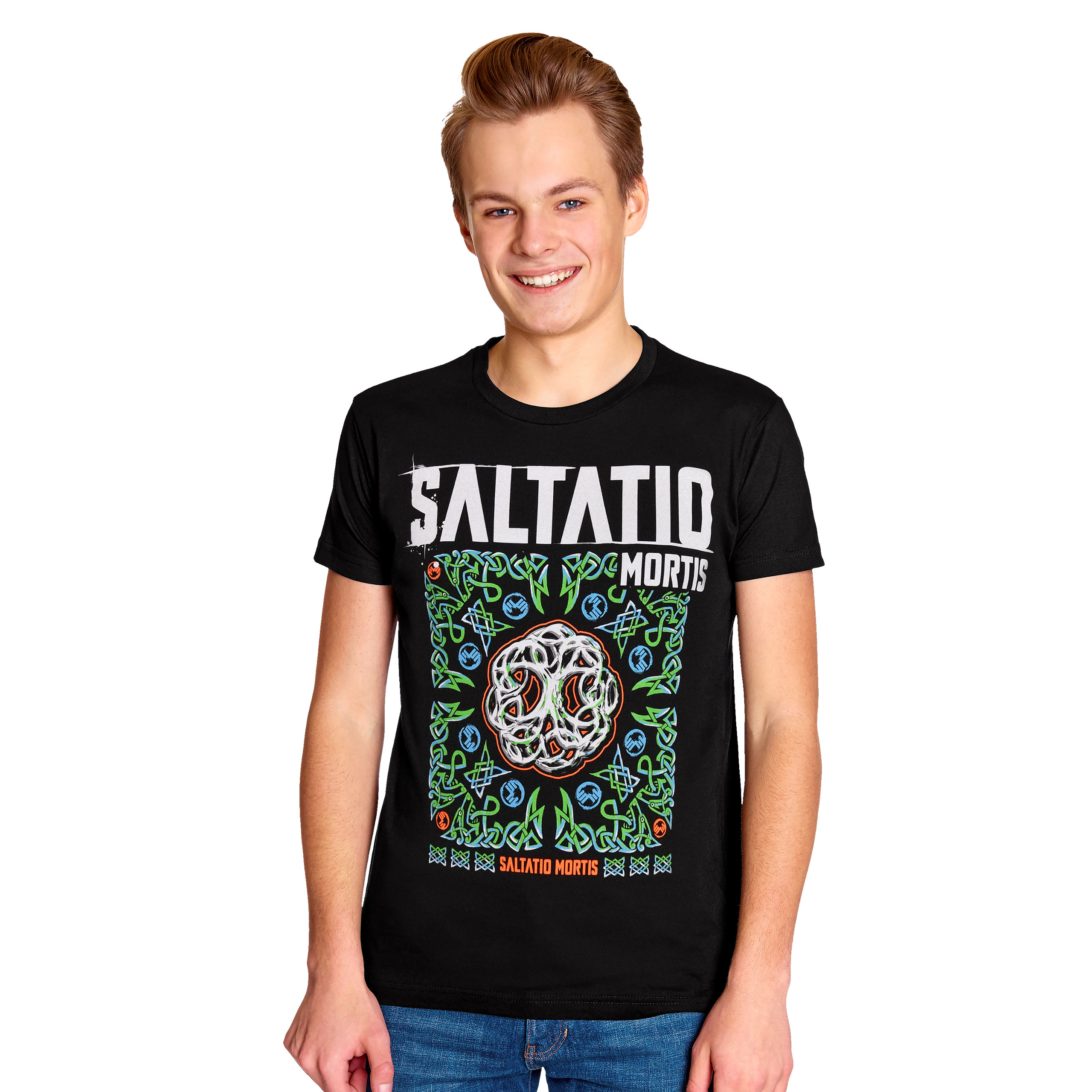 Saltatio Mortis - T-shirt arbre celtique noir