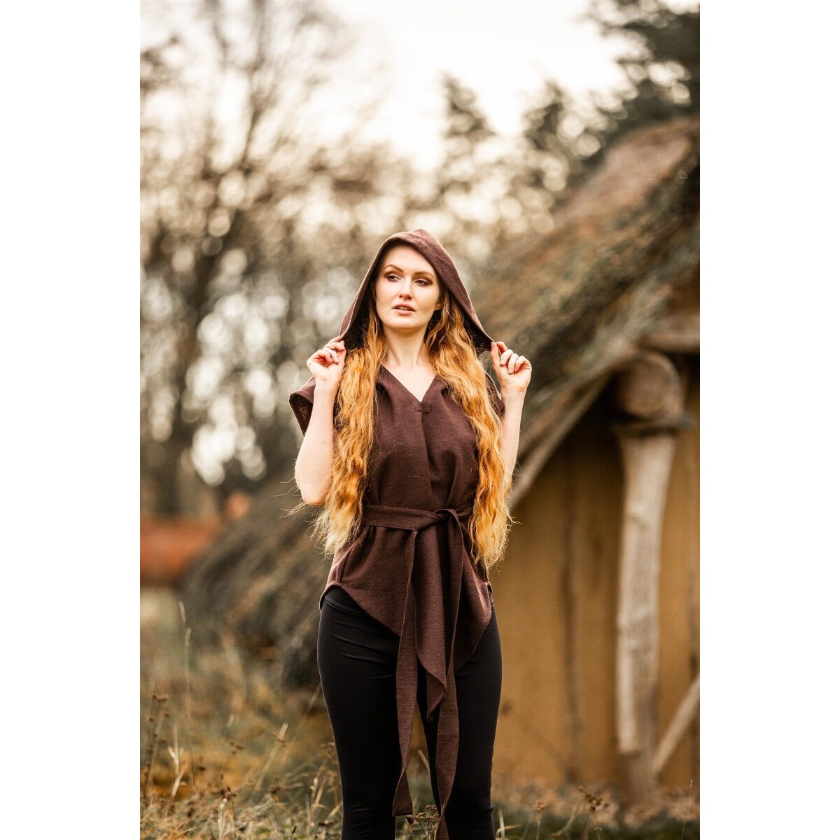 Medieval Ranger Tunic Aldon brown