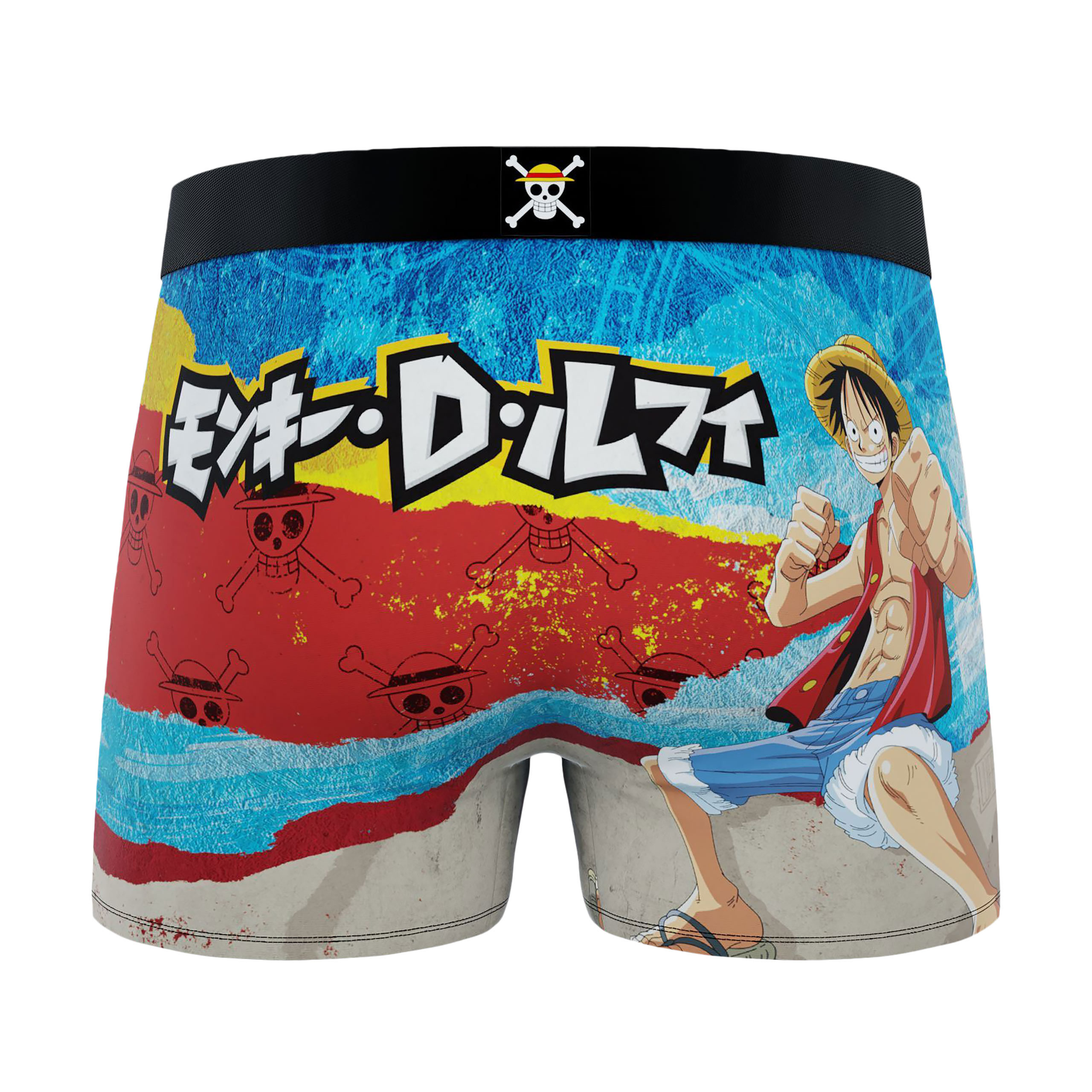 One Piece - Monkey D. Luffy Freegun Boxer Shorts