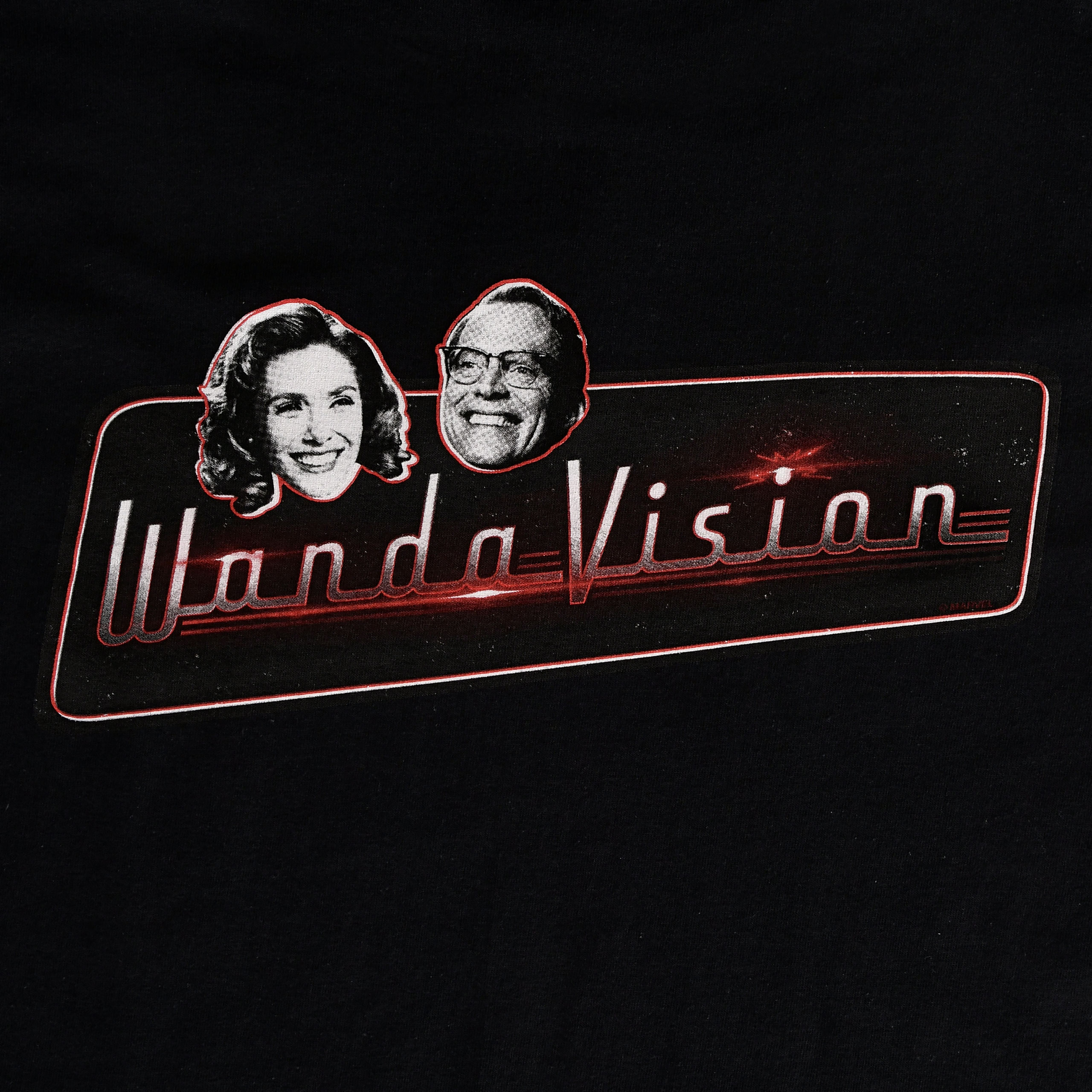 WandaVision - T-shirt logo noir