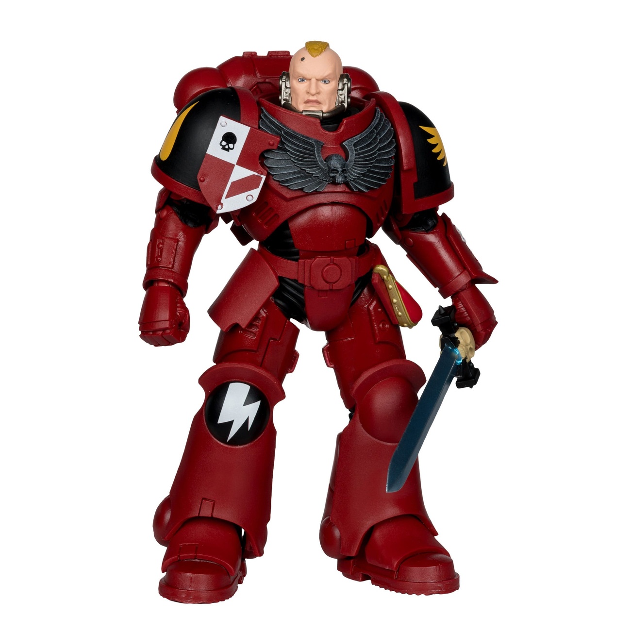 Warhammer 40k - Assault Intercessor Sergeant (Blood Angel) Actionfigur 18cm