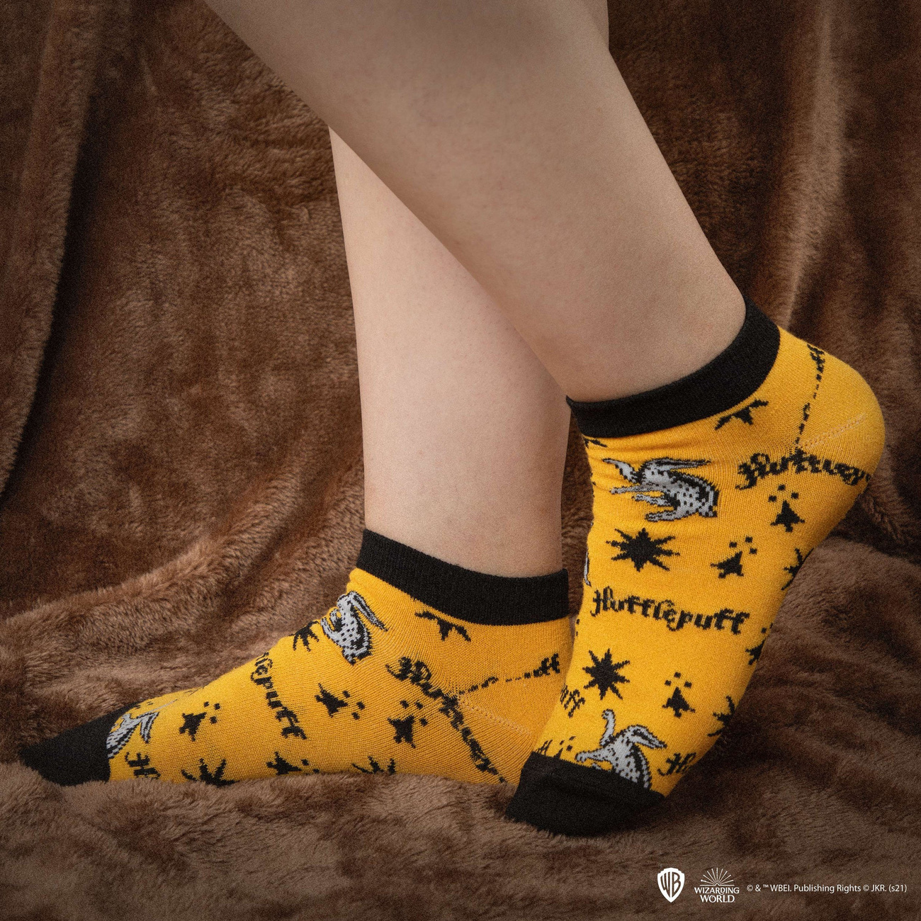 Harry Potter Skarpetki do kostki 3-pack Hufflepuff