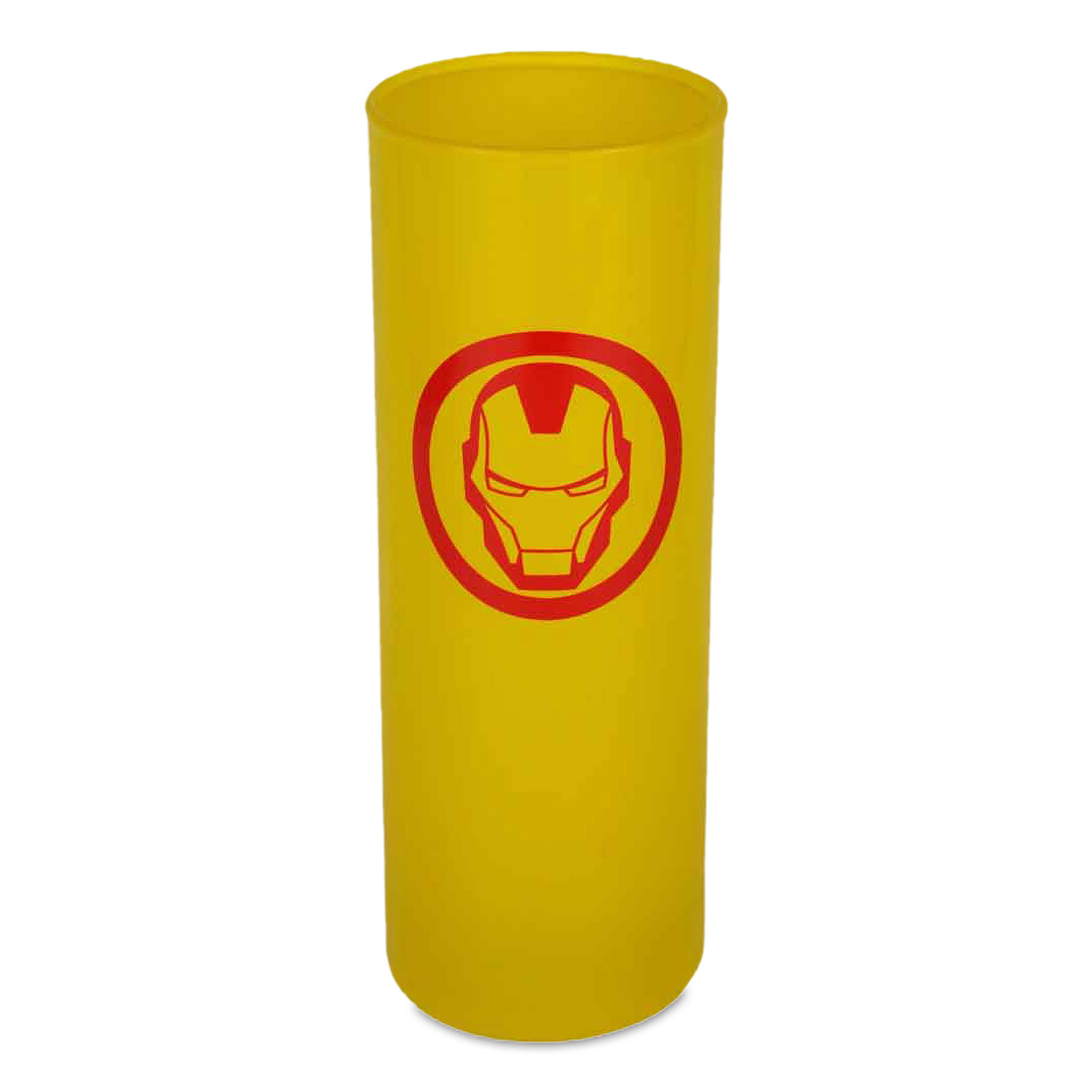 Iron Man - Logo Glas gelb