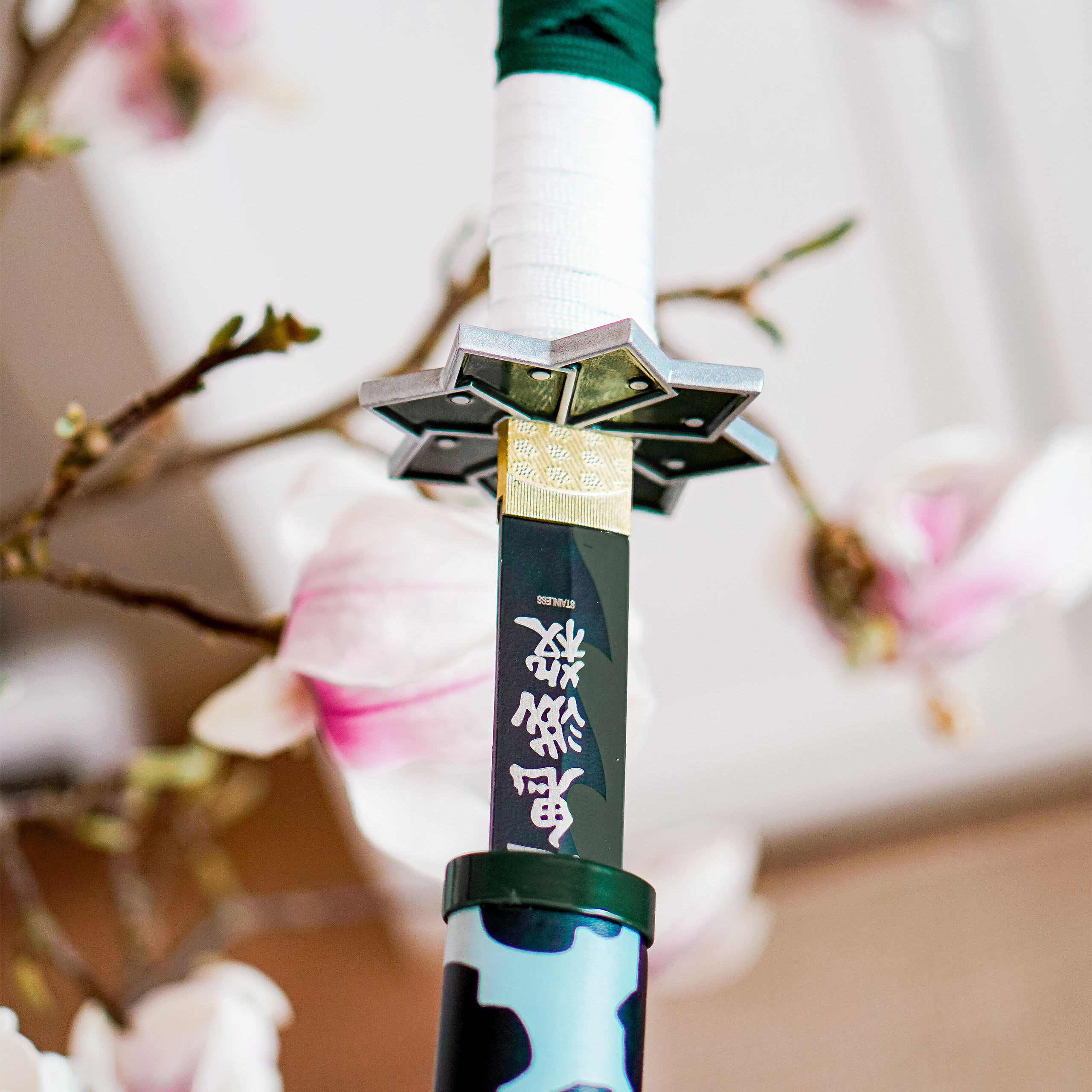 Sanemi Katana Replica with Saya for Demon Slayer Fans