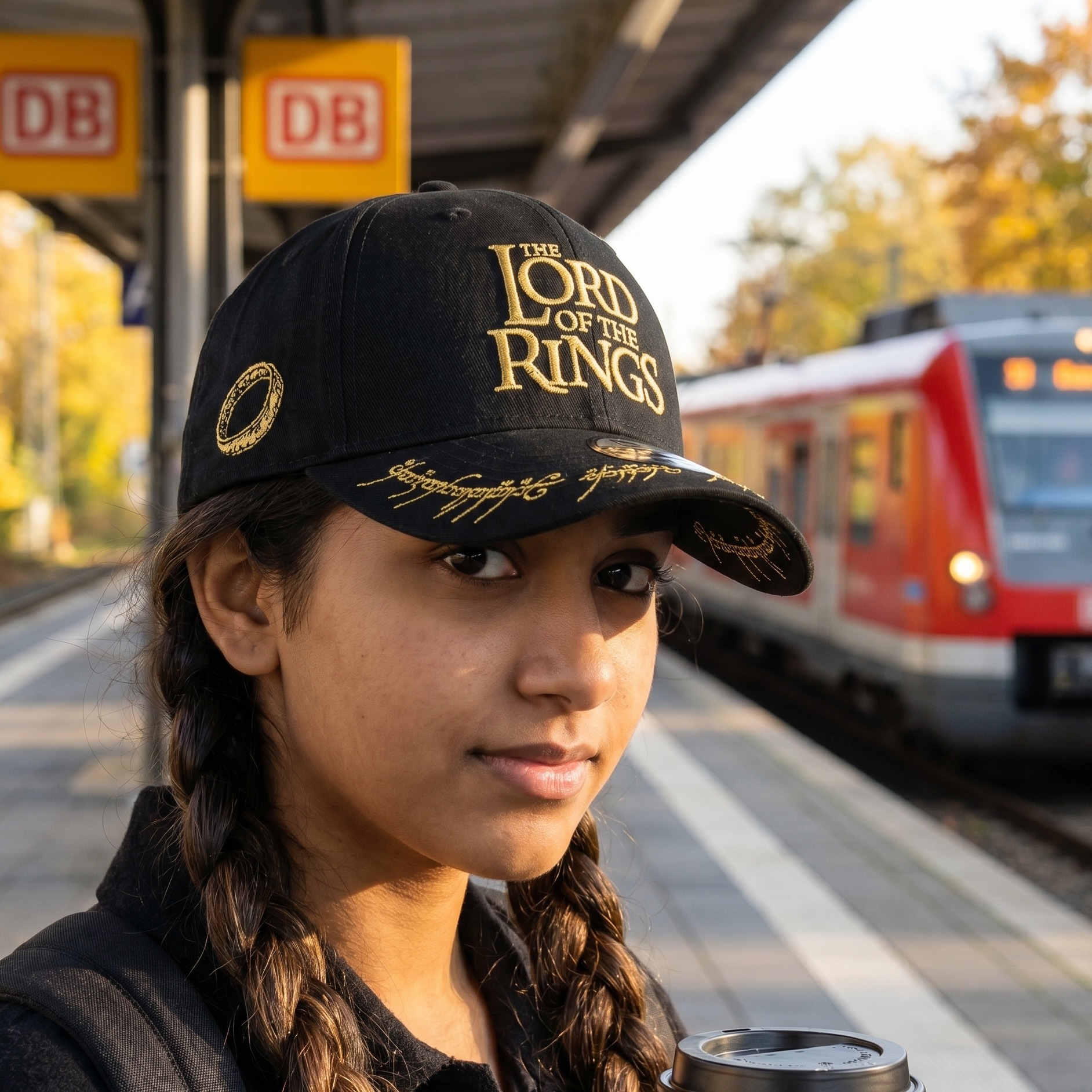 Der Herr der Ringe - Der Eine Ring Basecap schwarz